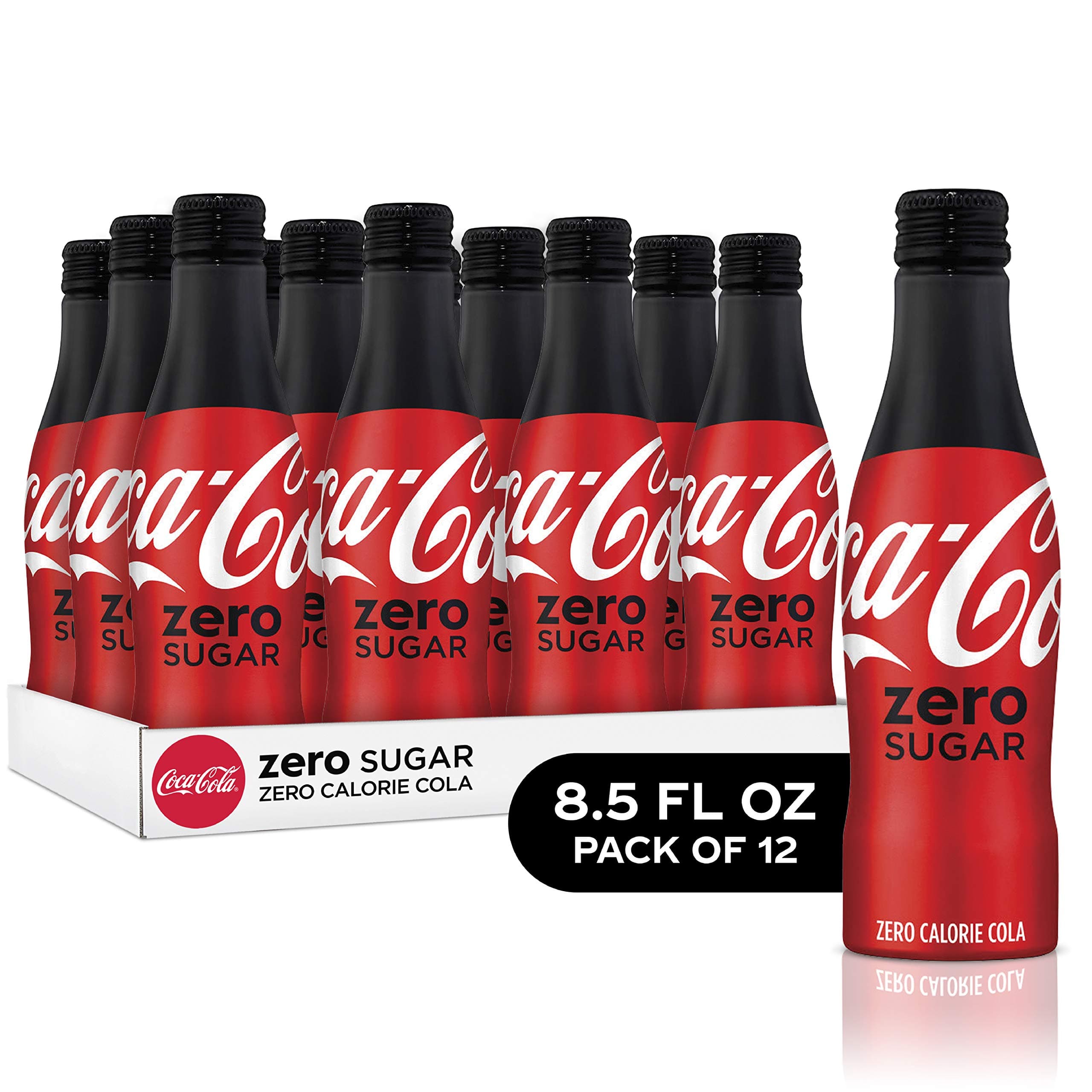 Coke Zero Sugar Diet Soda Soft Drink, 8.5 fl oz, 12 Pack