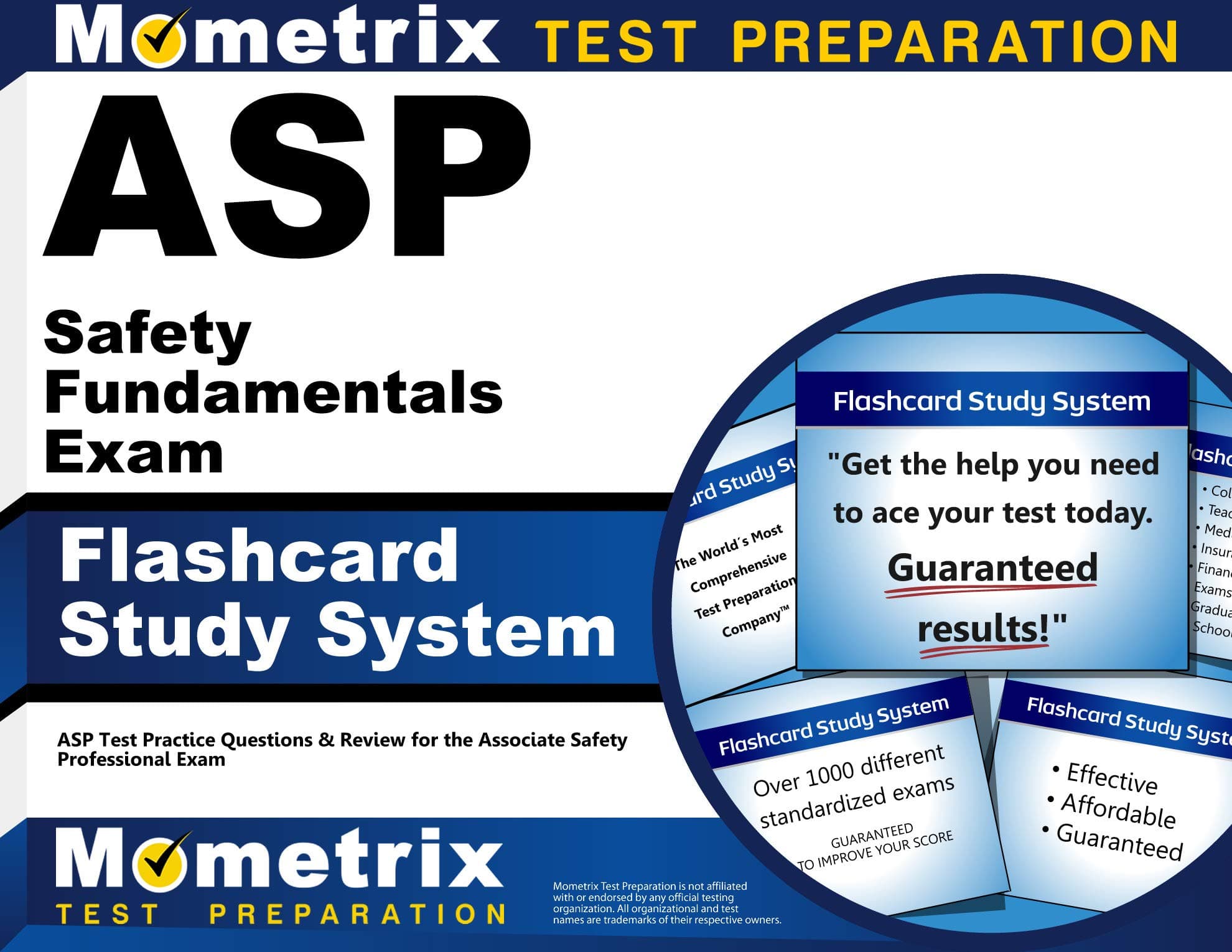 ASP Safety Fundamentals Exam Flashcard Study Syste: ASP Test Practice Questions & Review for the Assoc