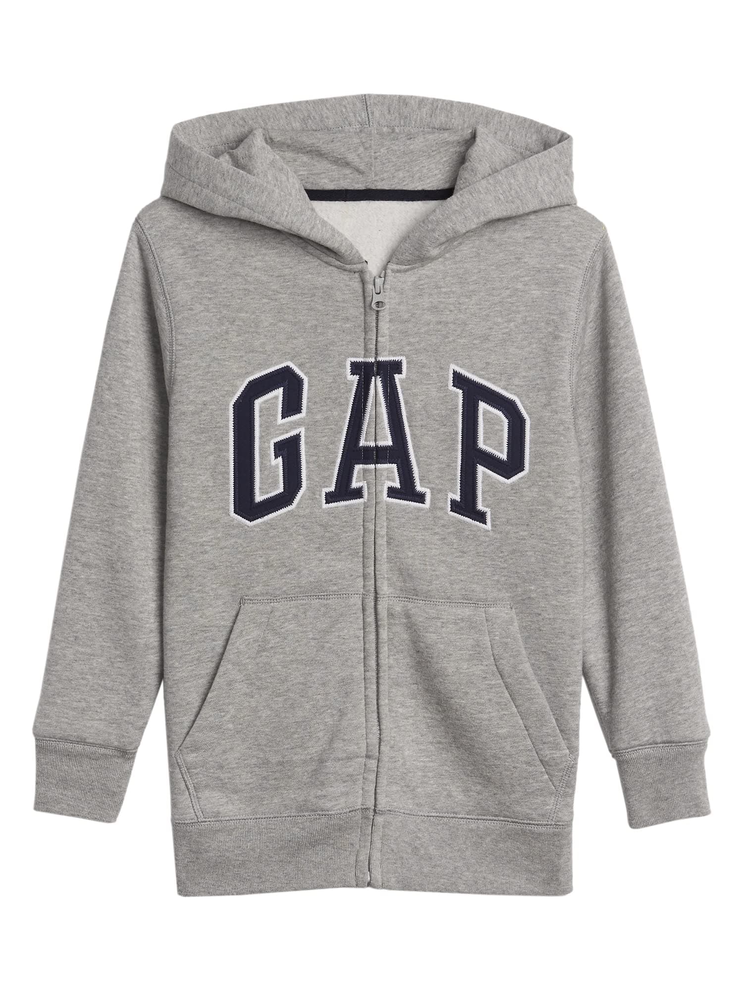 GAP Boy's Logo Hoodie Hooded Full Zip Sweatshirt Hooded Sweatshirt