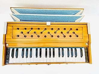 BEST BROTHER Harmonium double Fold Bellow, 39 Keys Including Bag B.B