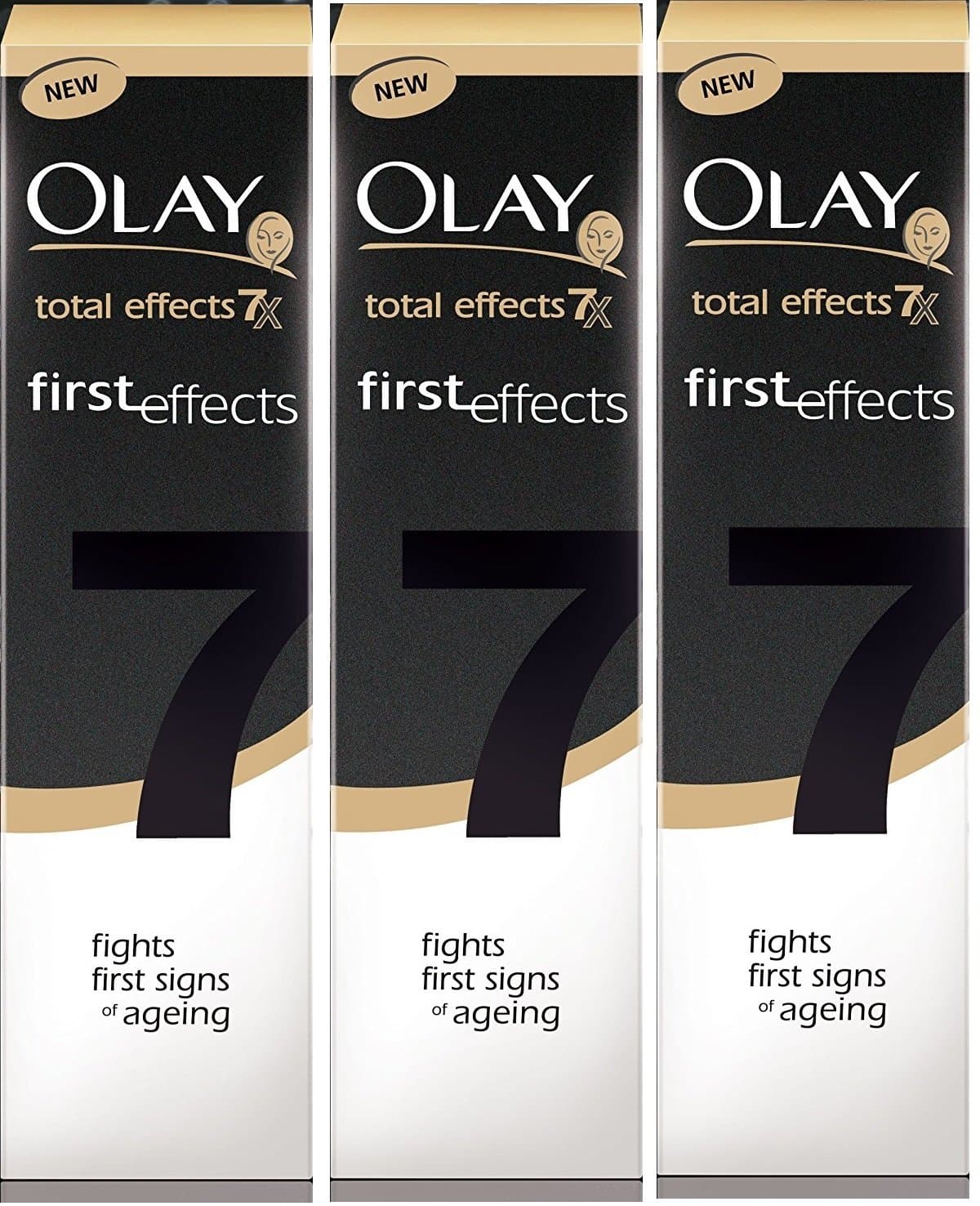 OLAY TOTAL EFFECTS 7X FIRST EFFECTS DAILY MOISTURISER (3 PACK)
