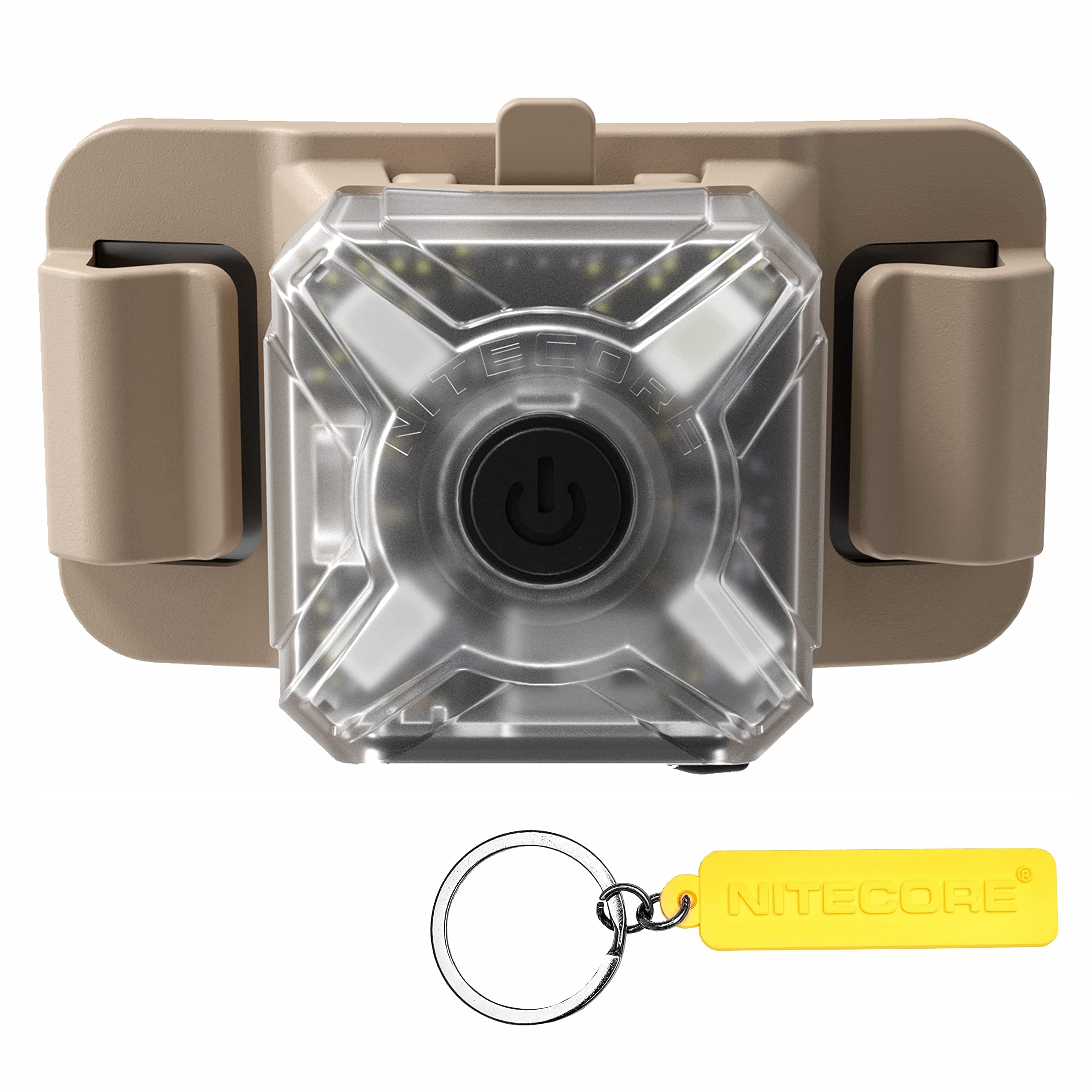 Nitecore NU06 MI (NU06MI) 4 Light Sources IR Infrared Tactical Identification Signal Safety Light USB-C Headlamp with Attachments for ARC Rail/Magnetic/MOLLE/Hook-and-Loop Tag