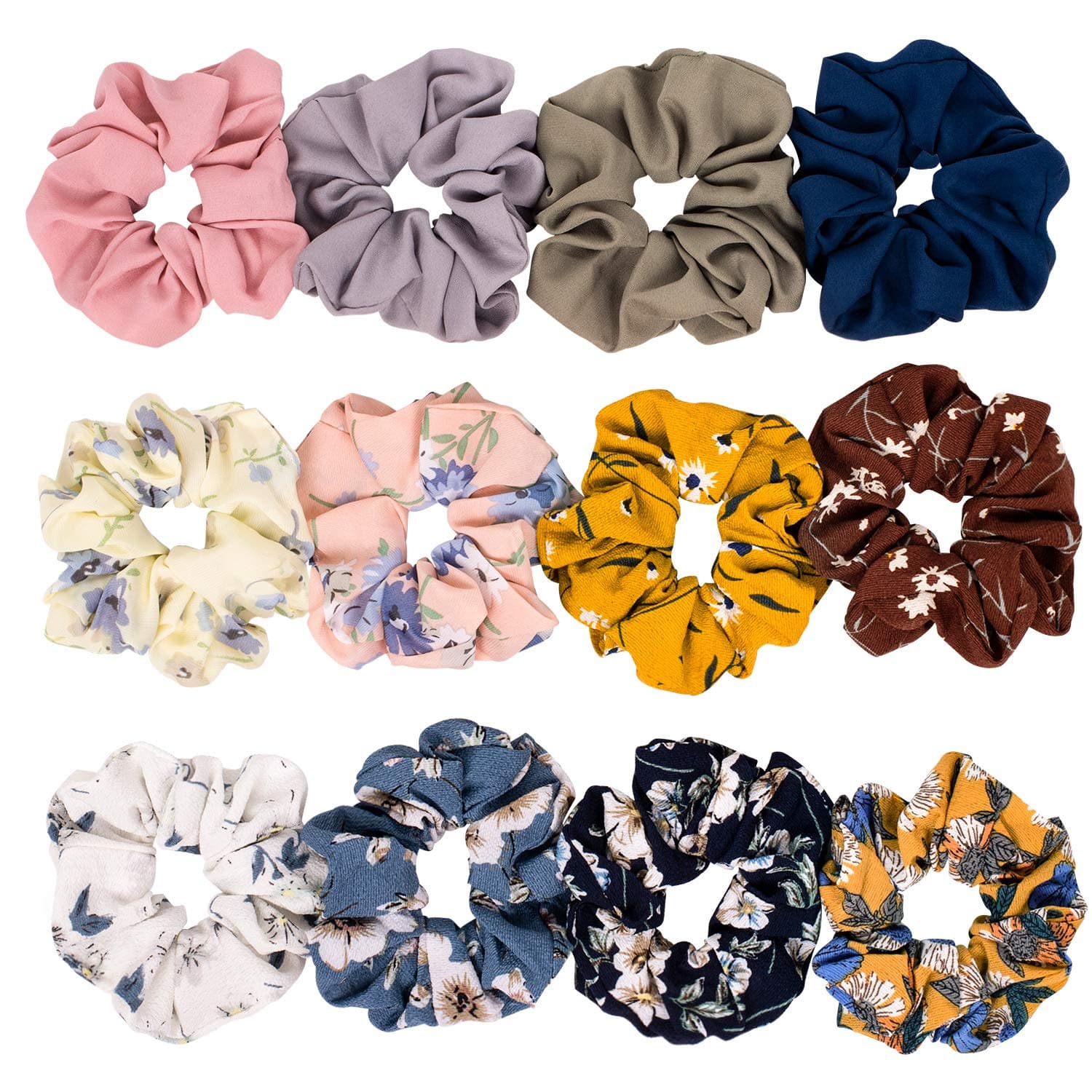 Chiffon Hair Scrunchies