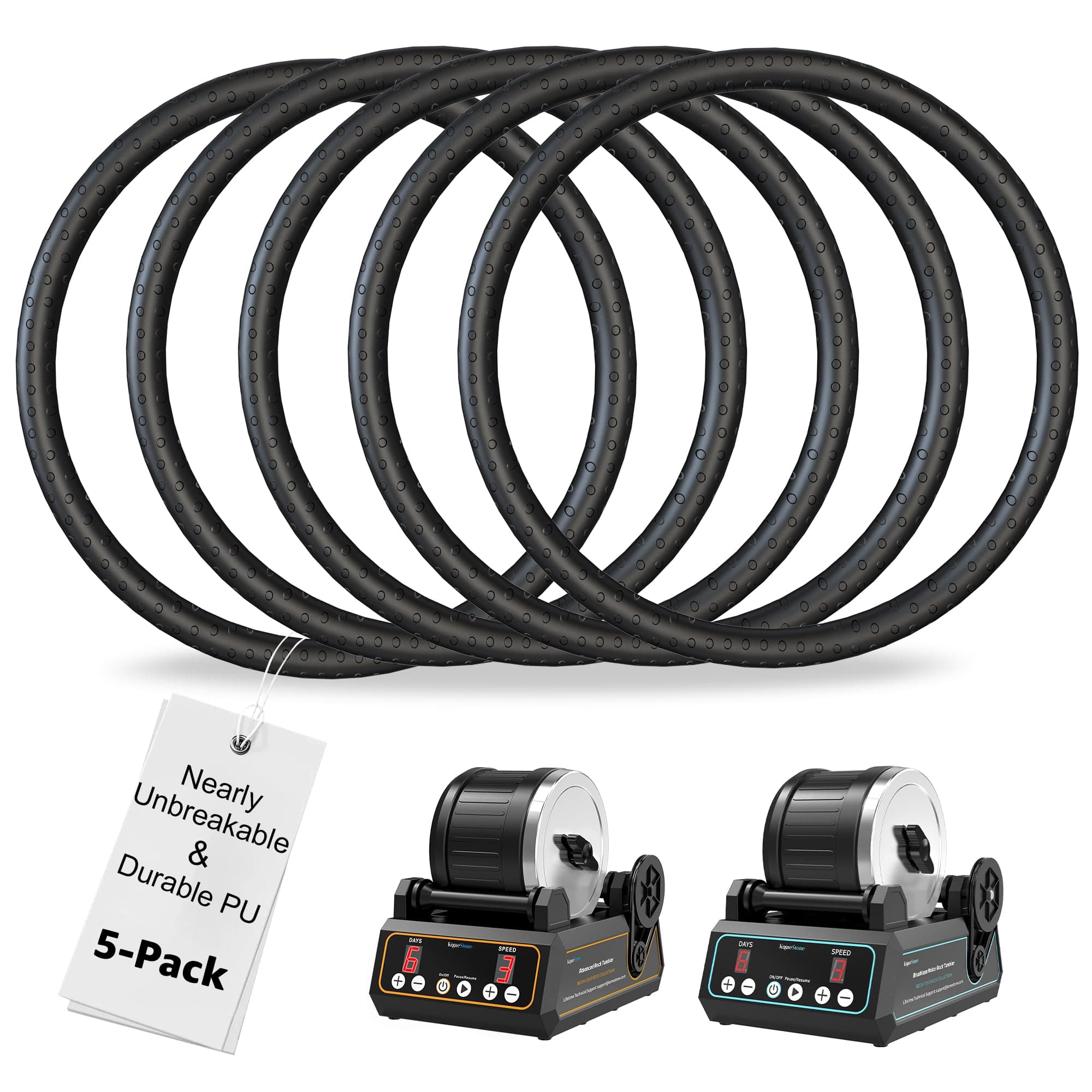 KomeStone Rock Tumbler Belts