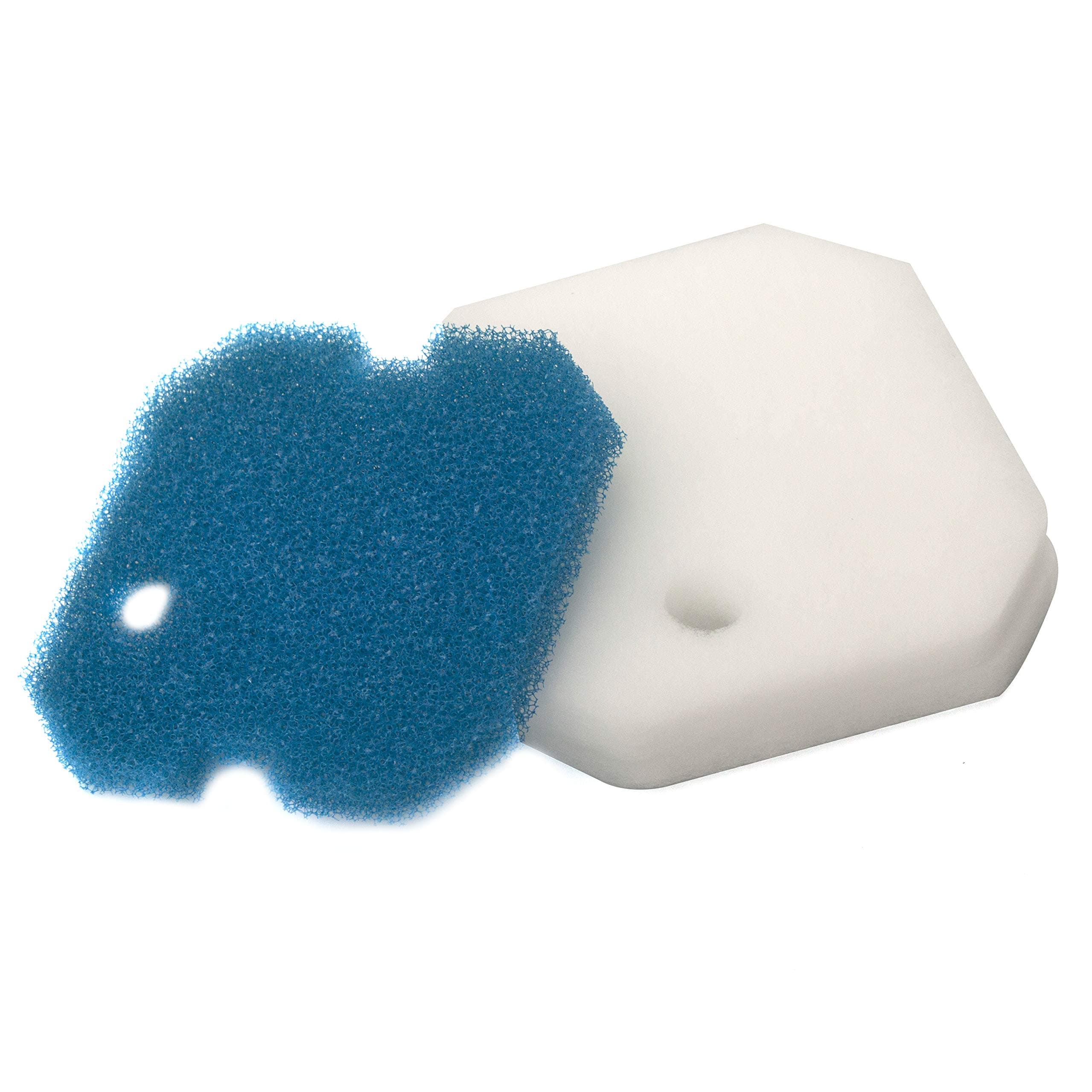 LTWHOMEReplacement Blue Coarse and White Fine Filter Pads Sets Fit for Eheim 2616260 Professional Pro 2 2226/2326/ 2026/2128 and Experience 350 (Pack of 3pcs,1 Set)