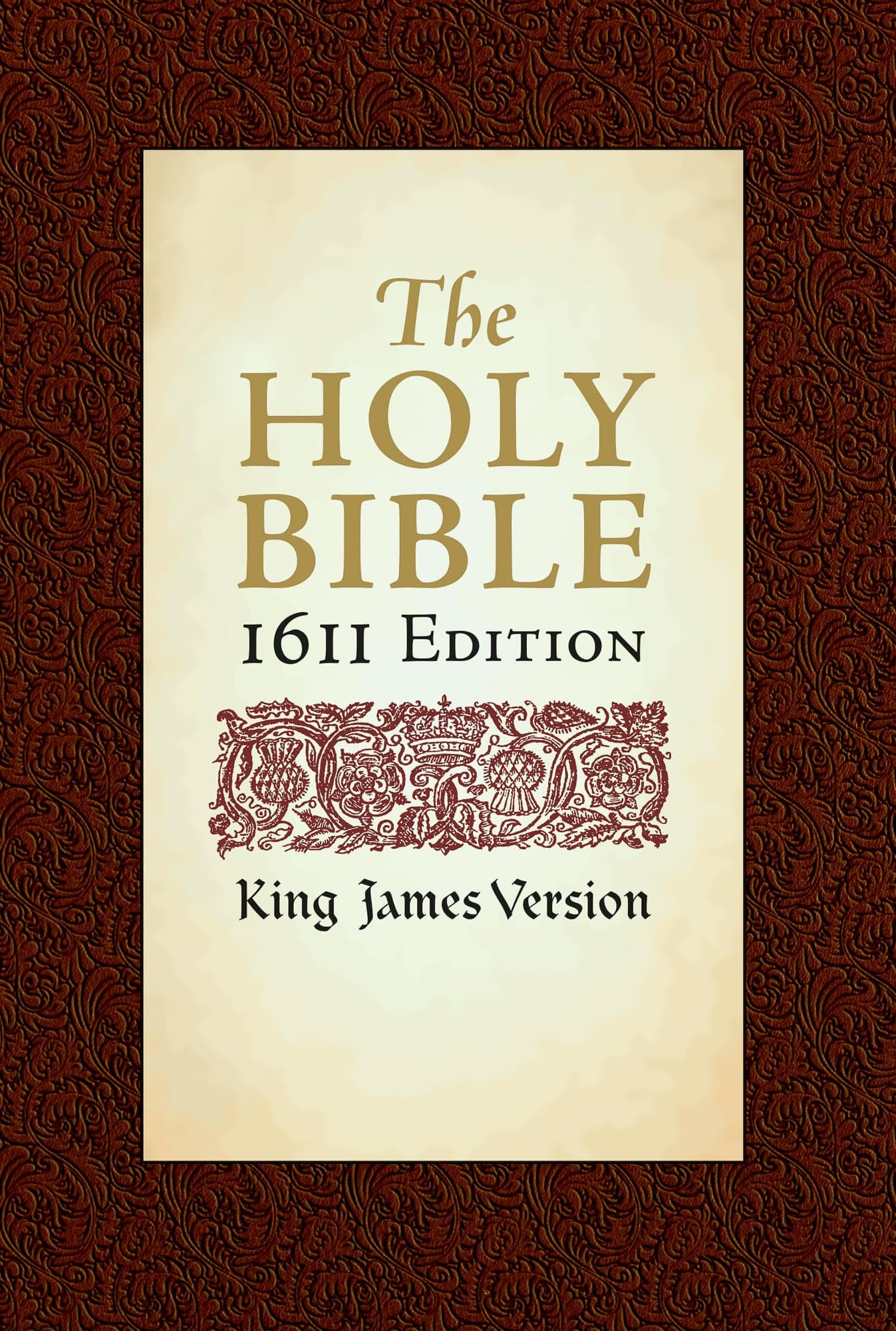 Holy Bible: King James Version, Bonded Leather, 1611 Edition