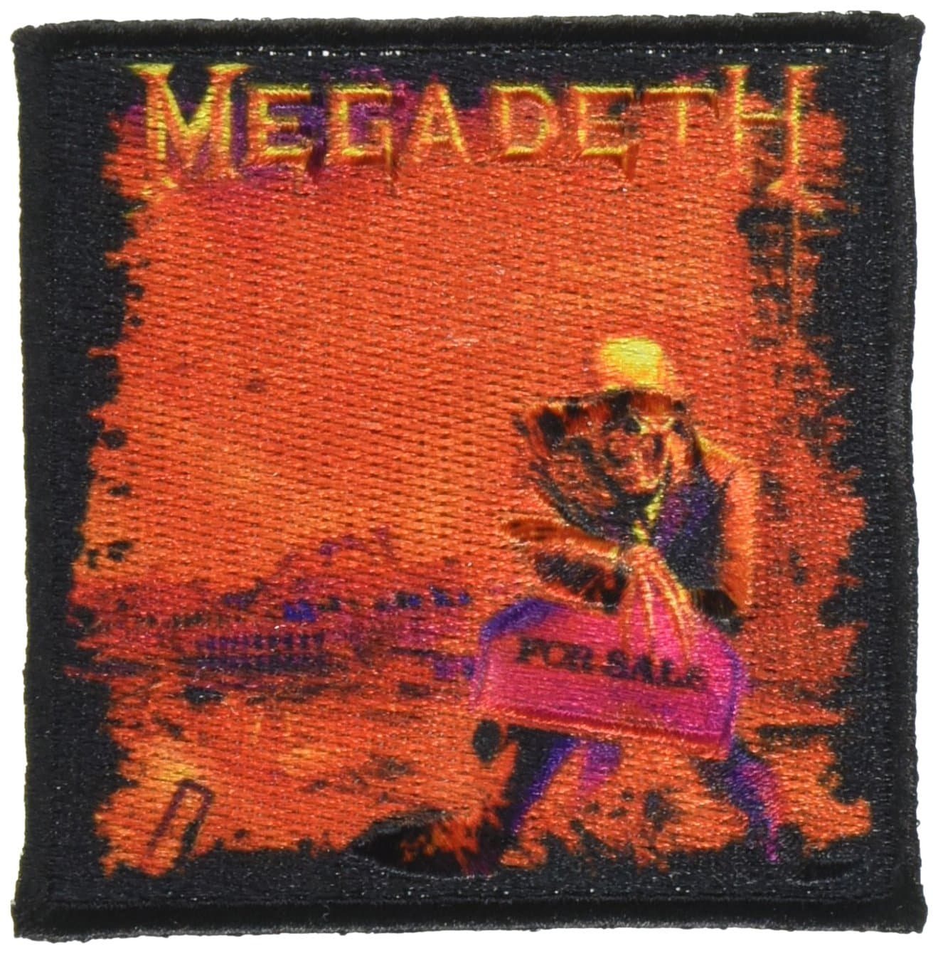 C&D Visionary Application Megadeath Peace Sells S.S. Die Sublimated Patch