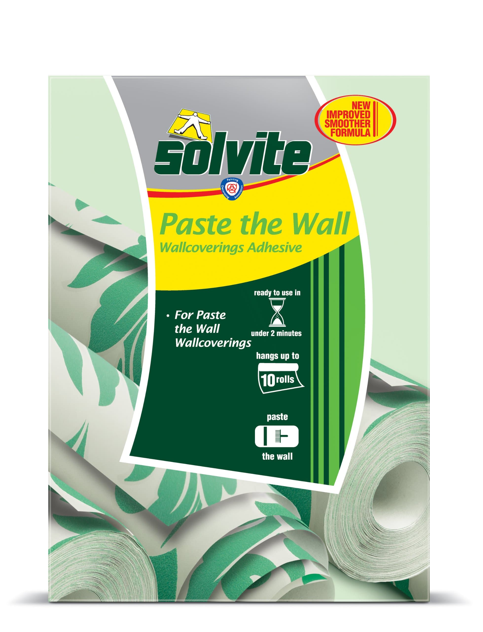 Solvite Paste the Wall 10 Roll Dec Box Ref 1584714