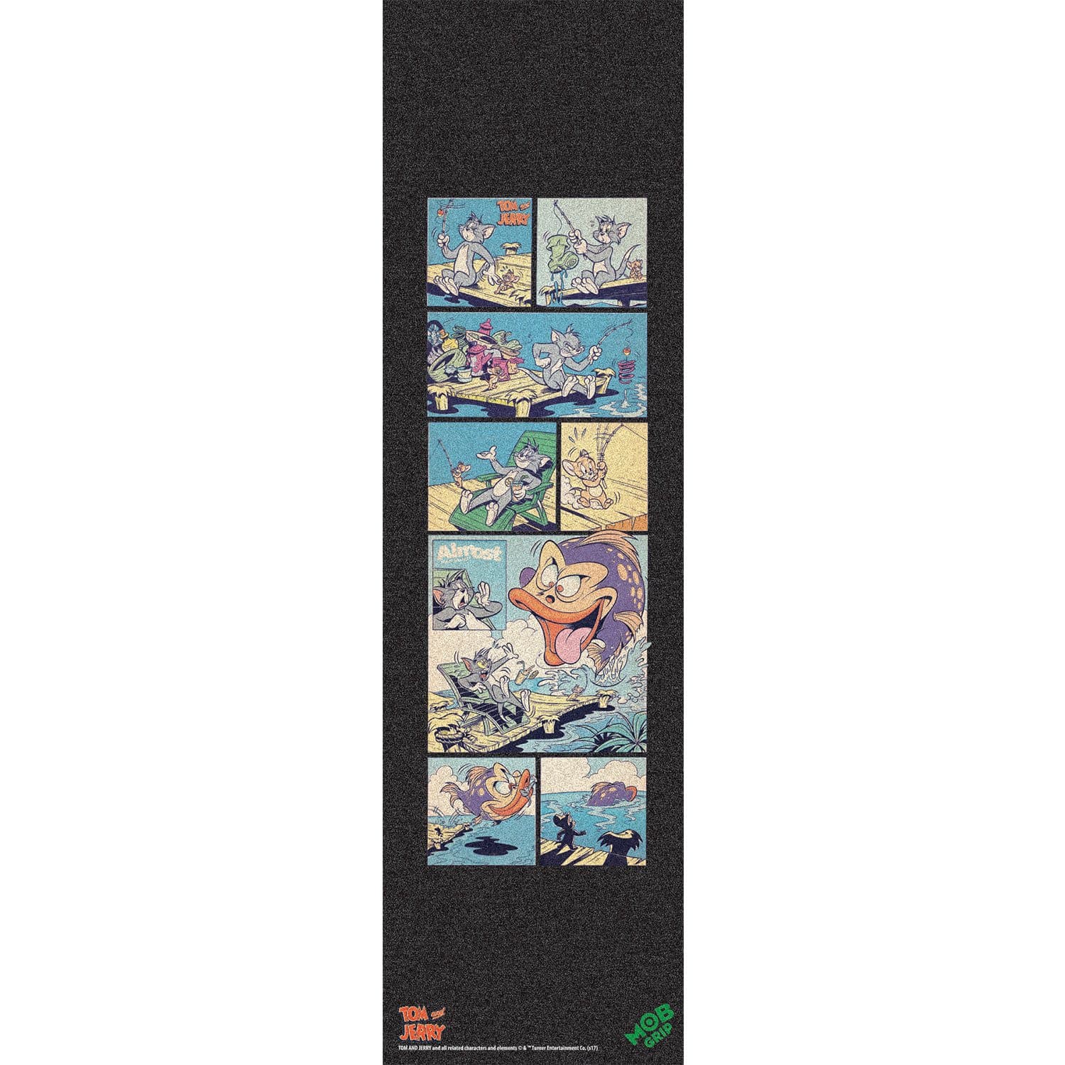 Almost Skateboards MOB Tom & Jerry Distresse Griptape - 9" x 33"