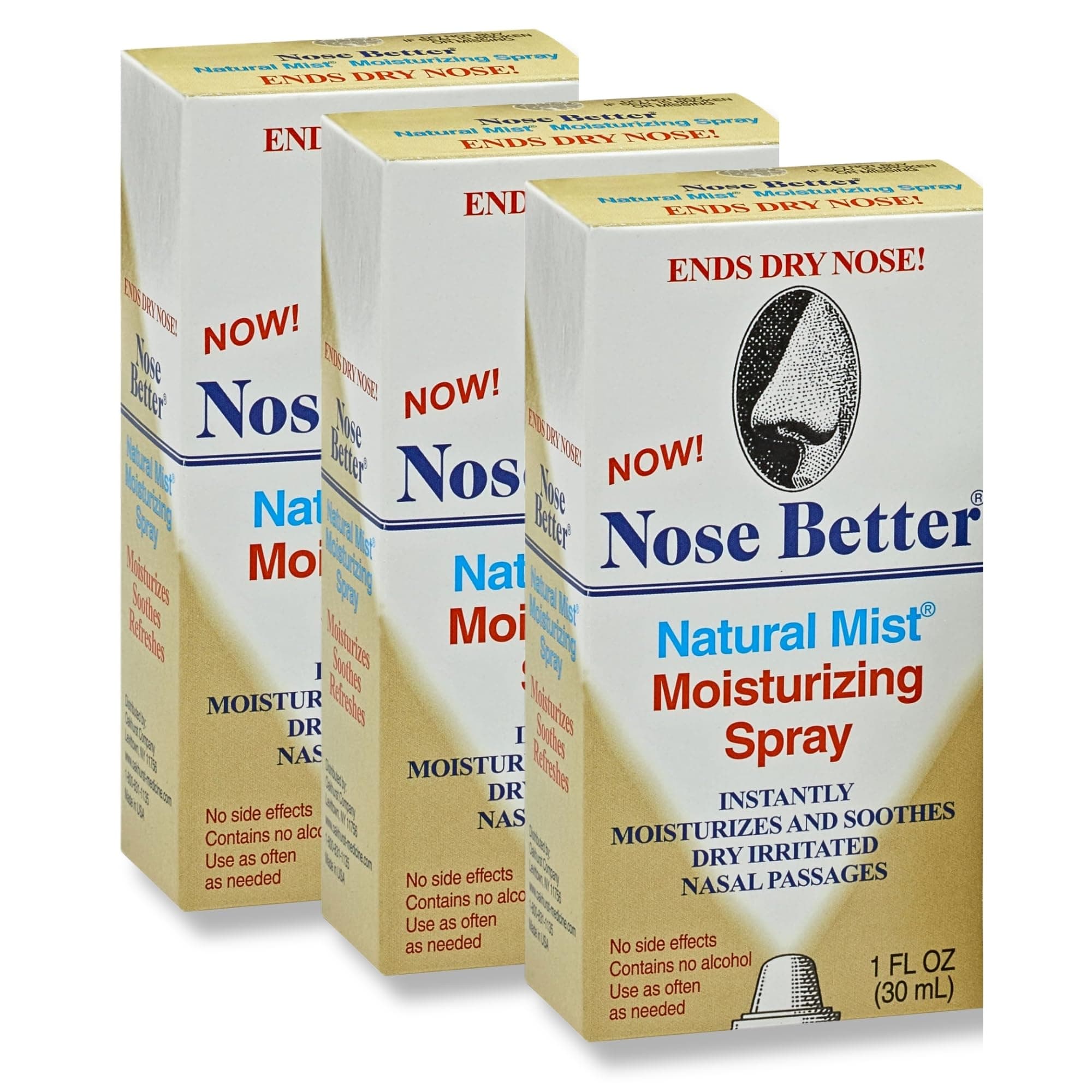 Natural Mist Moisturizing Spray, 1 Fl Oz (Pack of 3)