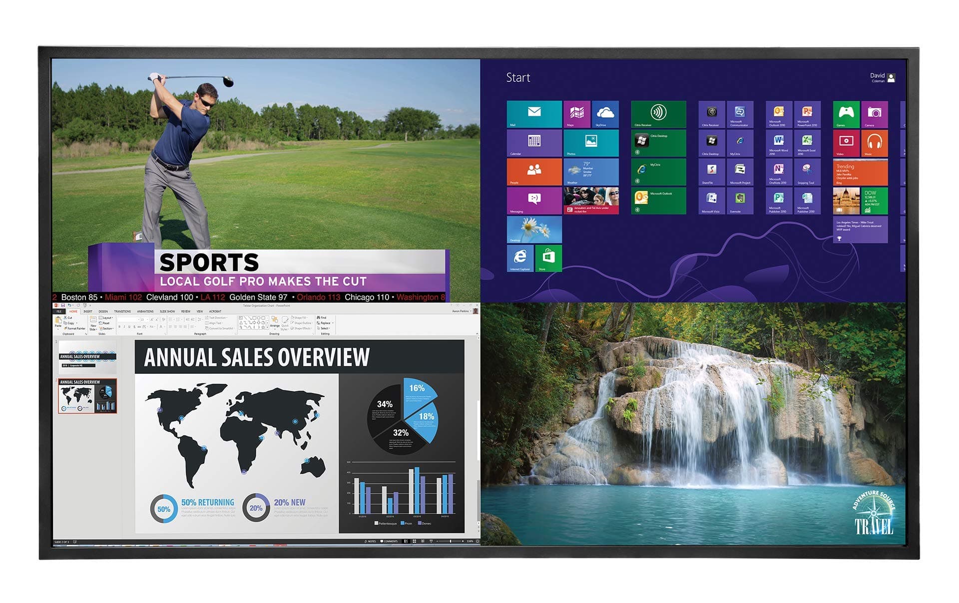 Planar EP Touch Series 4K Interactive Commercial Dispay 50" (997-9249-00)