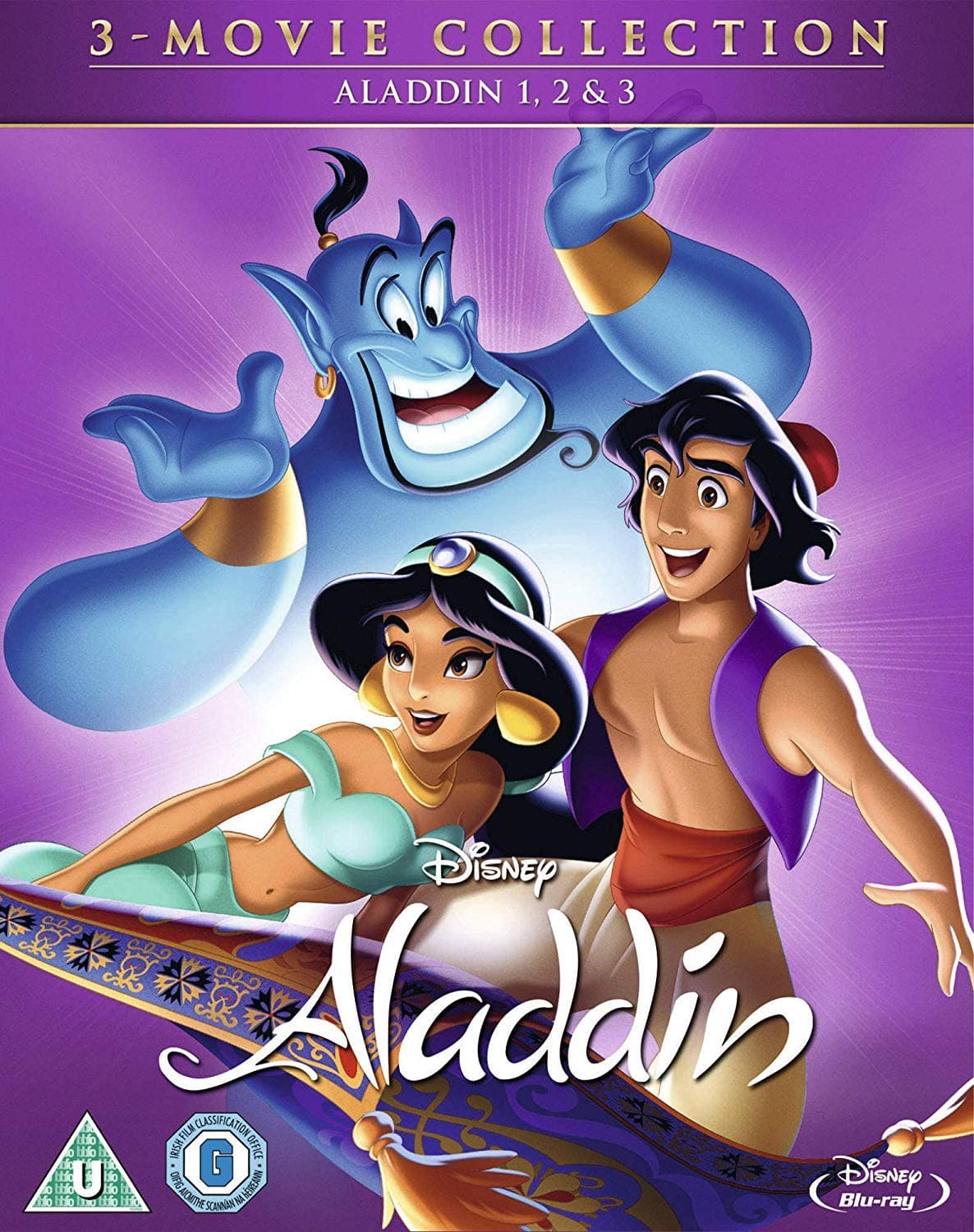 Aladdin Triplepack [Blu-ray] [2018] [Region Free]