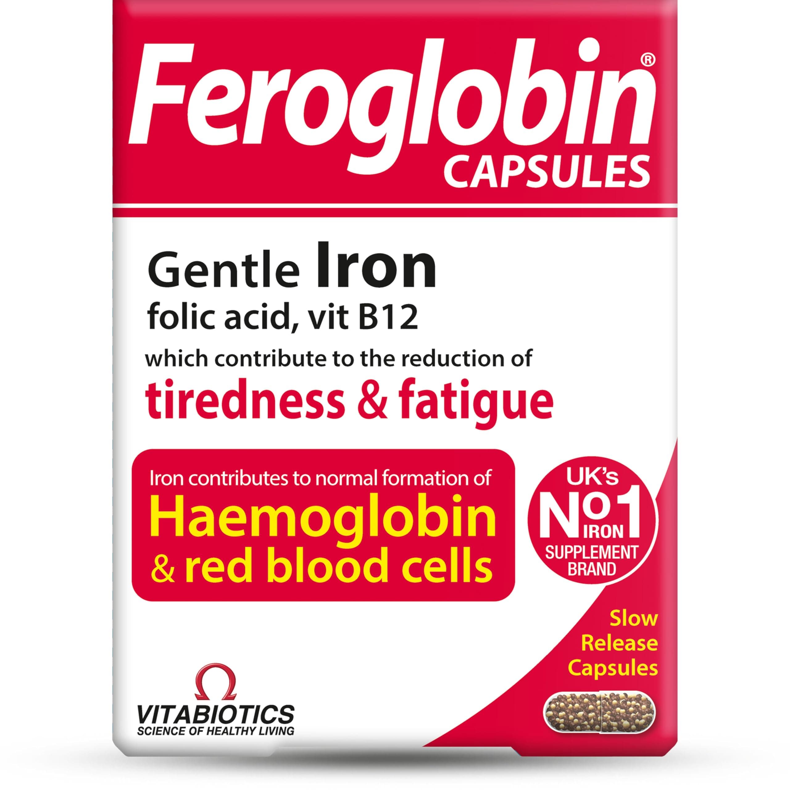 Vitabiotics Feroglobin Original - 30 Capsules