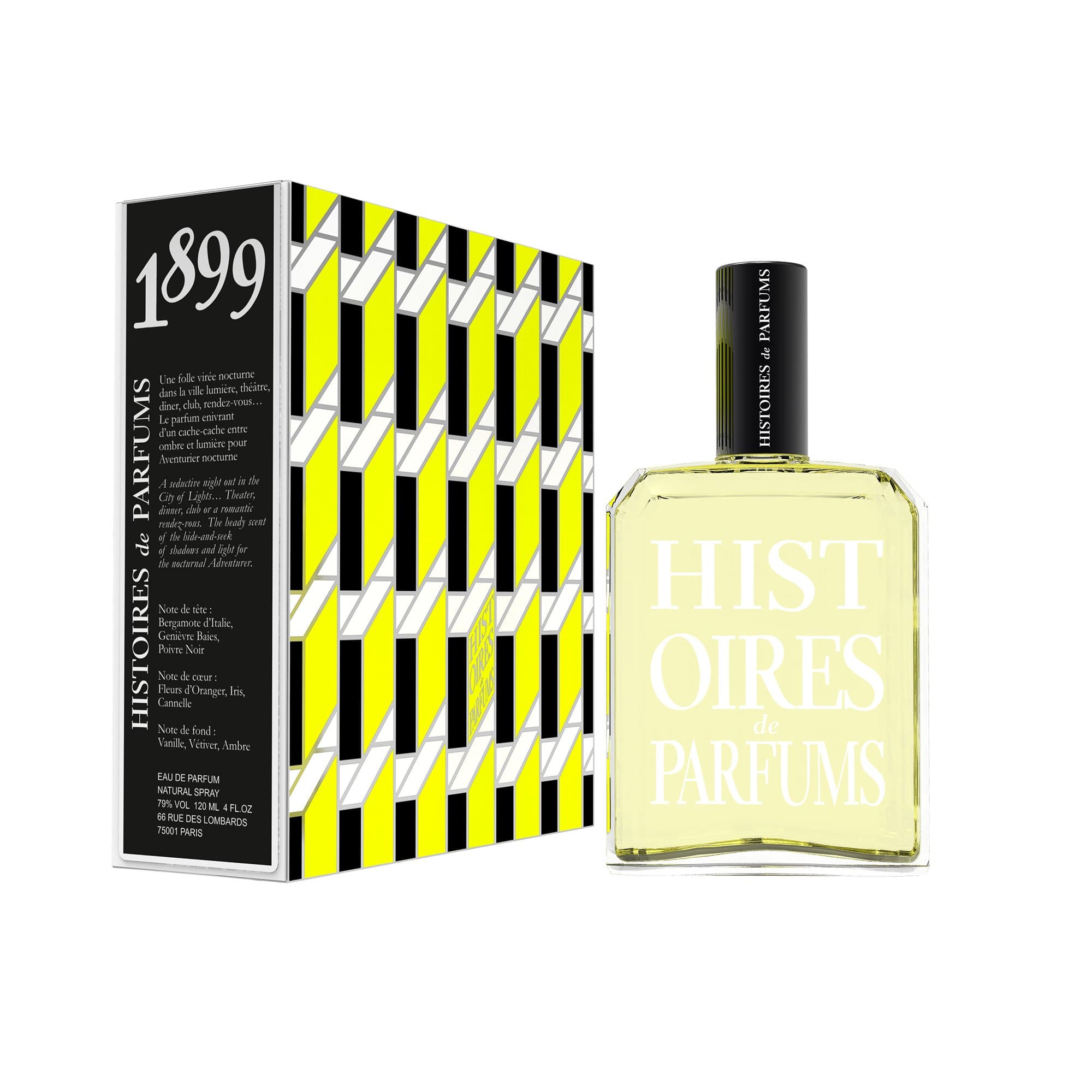 HISTOIRE DE PARFUMS Hist de Parf 1899 Eau de Parfum Vapo 120 ml, 1 Pack (1 x 120 ml)