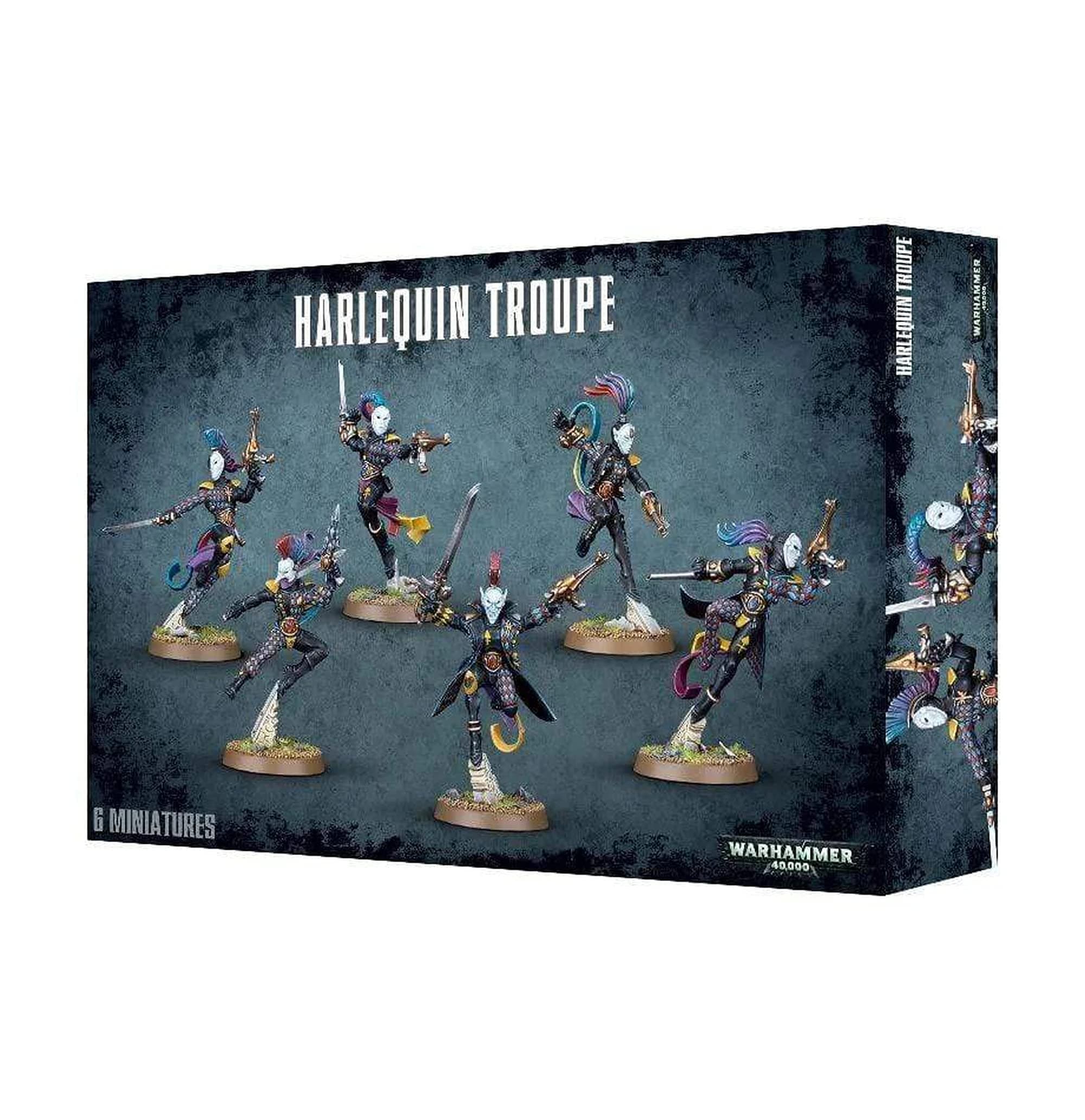 Games Workshop99120111004" Harlequin Troupe Plastic Kit