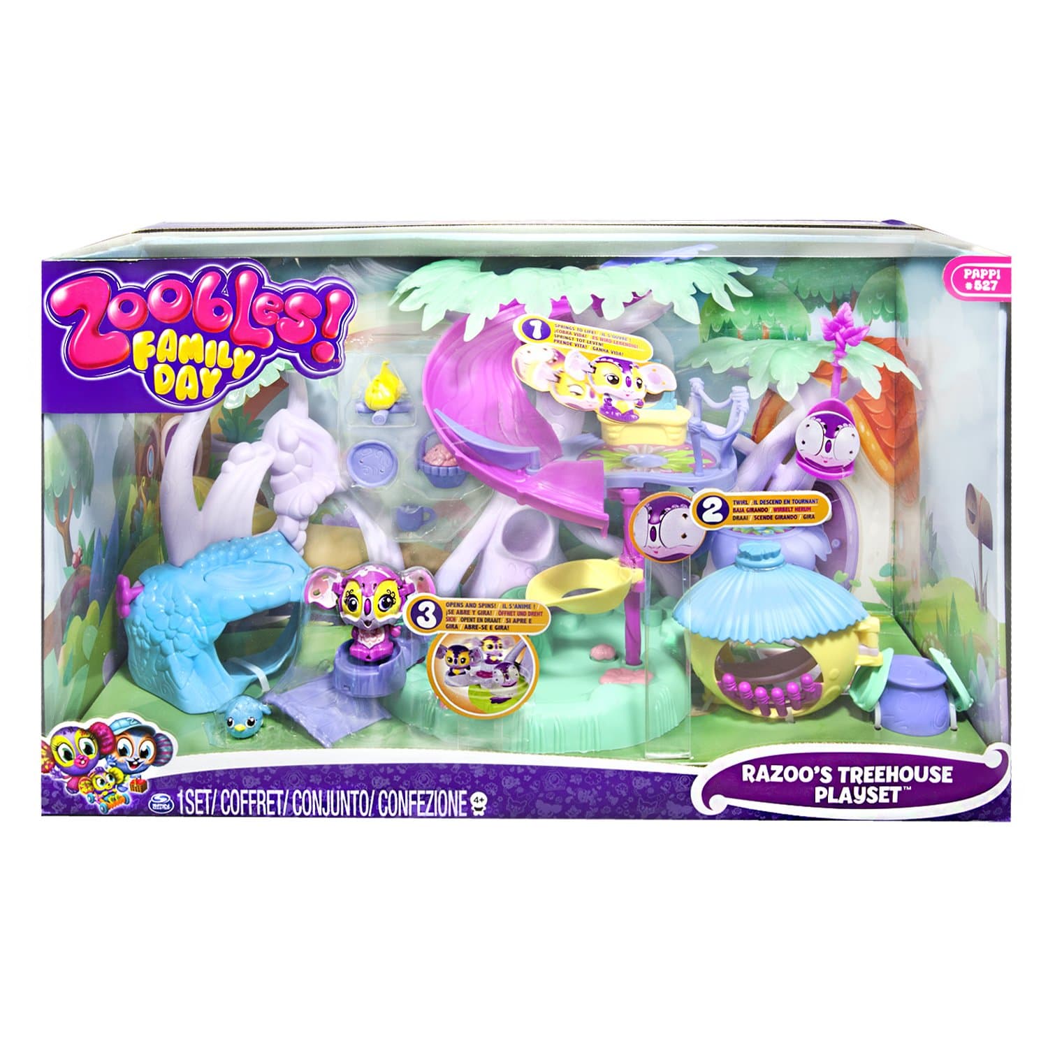 Zoobles Treehouse Playset