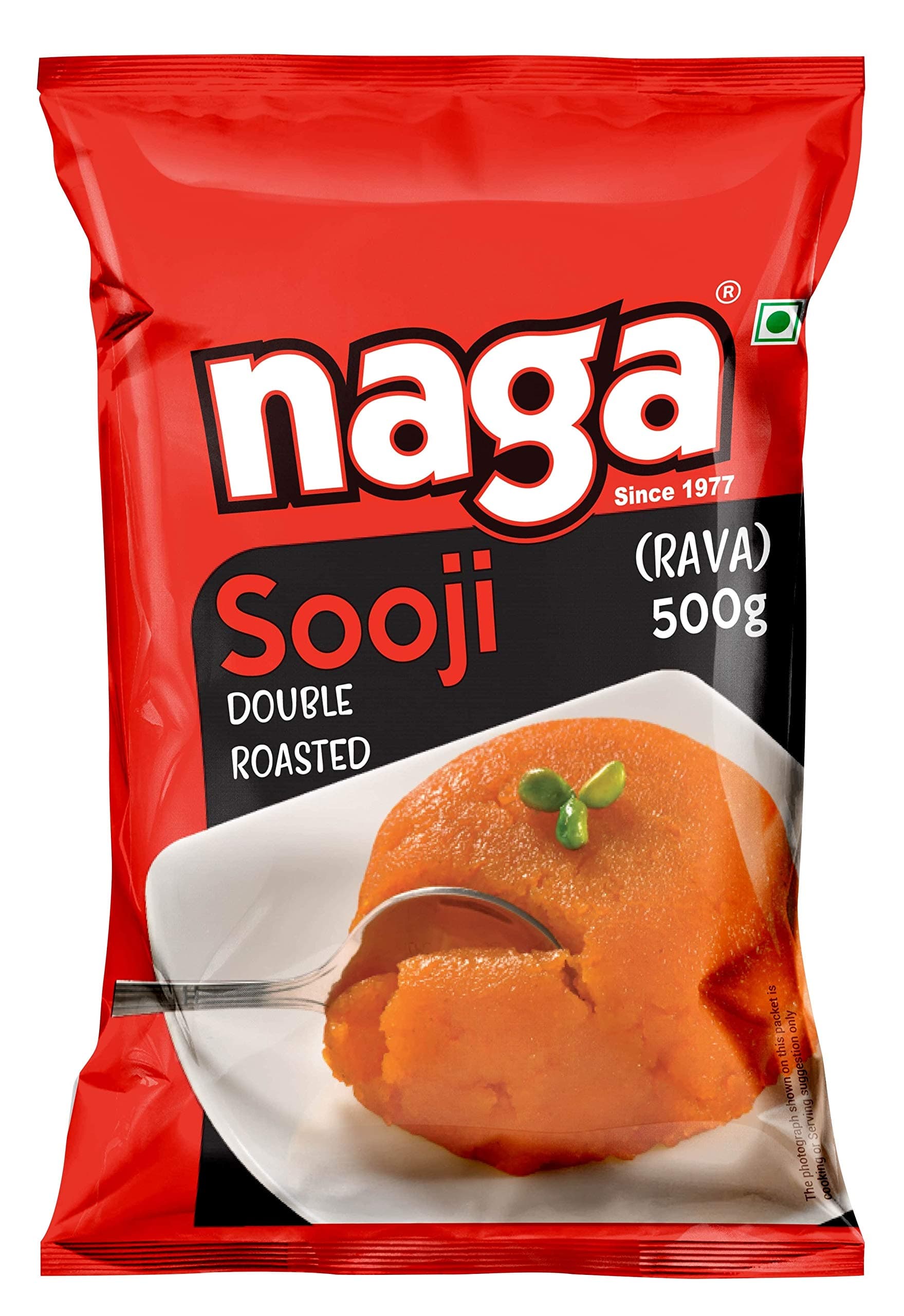 Naga Double Roasted Sooji 500 grams