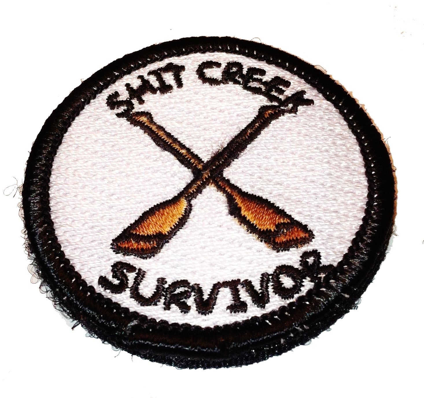 Shit Creek Survivor Merit Badge Tactical Morale Patch