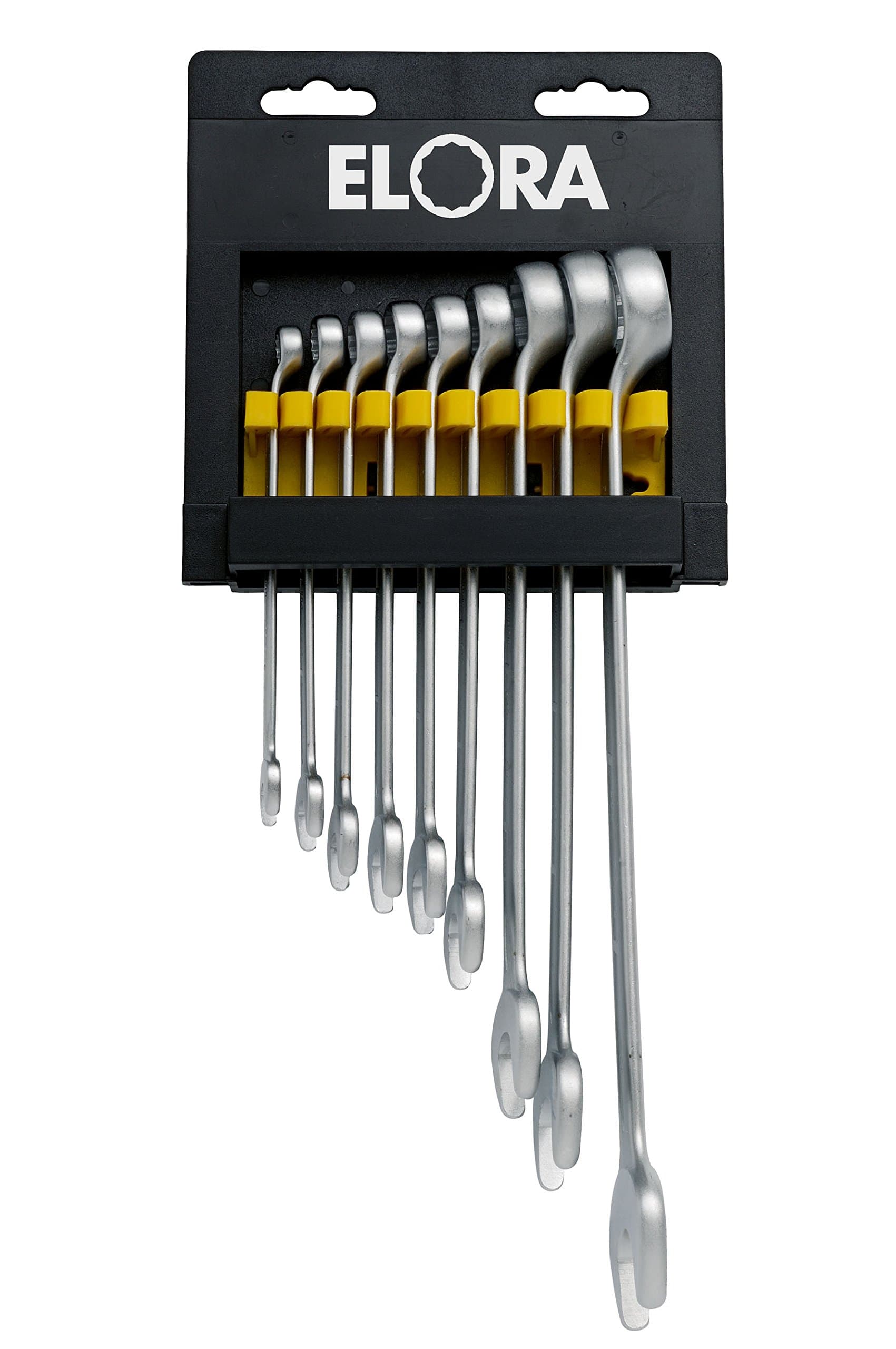 Elora 205500902000 Combination spanner set Form B 8-22mm in plastic holder (9 Piece)
