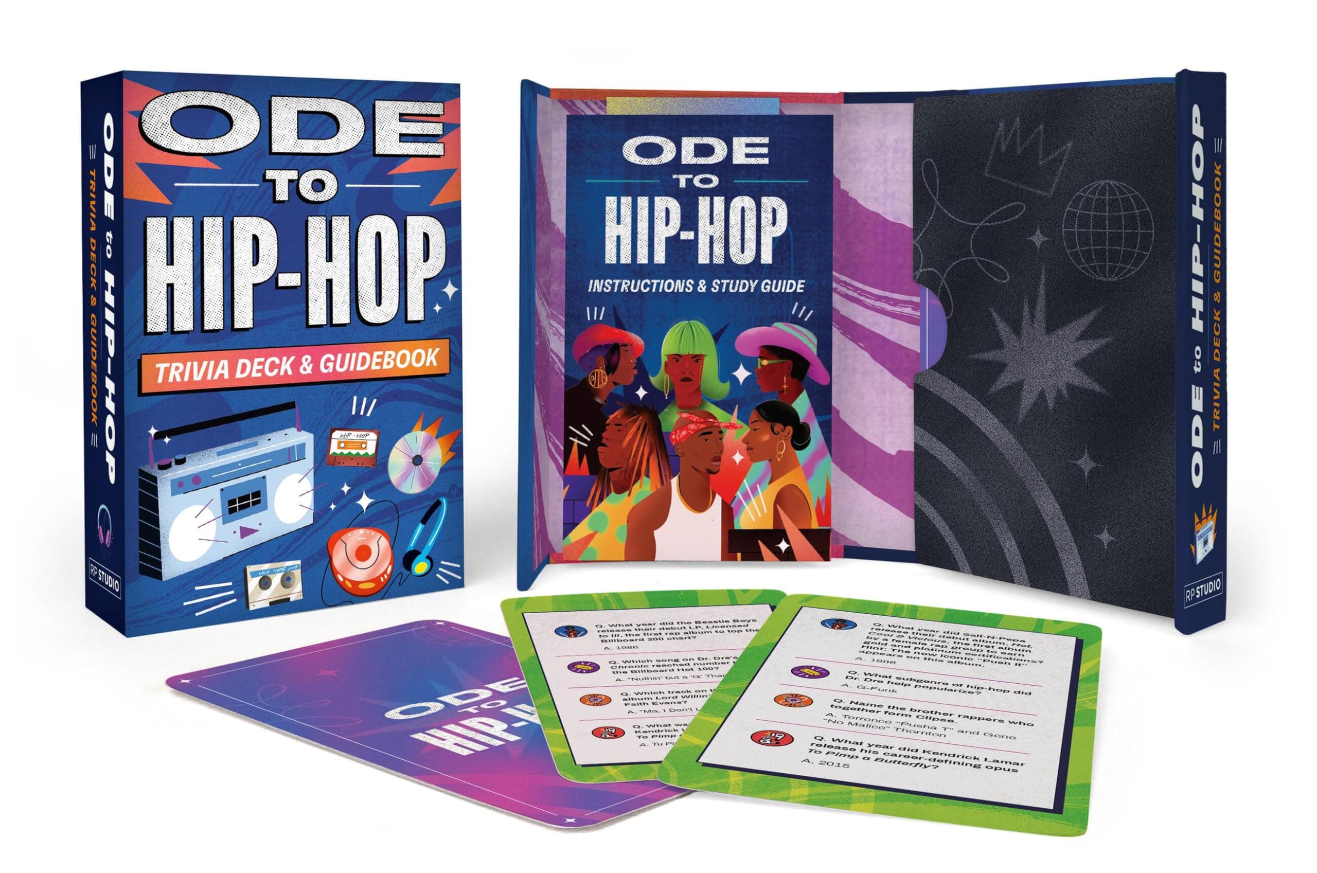 Ode to Hip-Hop Trivia Deck and Guidebook (Beginners)