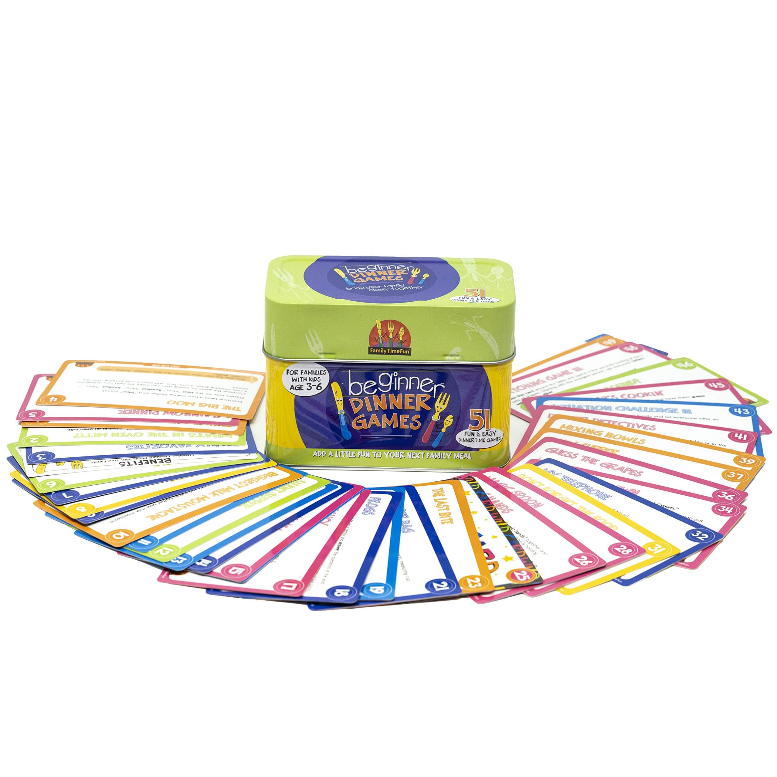 Beginner Dinner Games - Family Dinnertime Fun