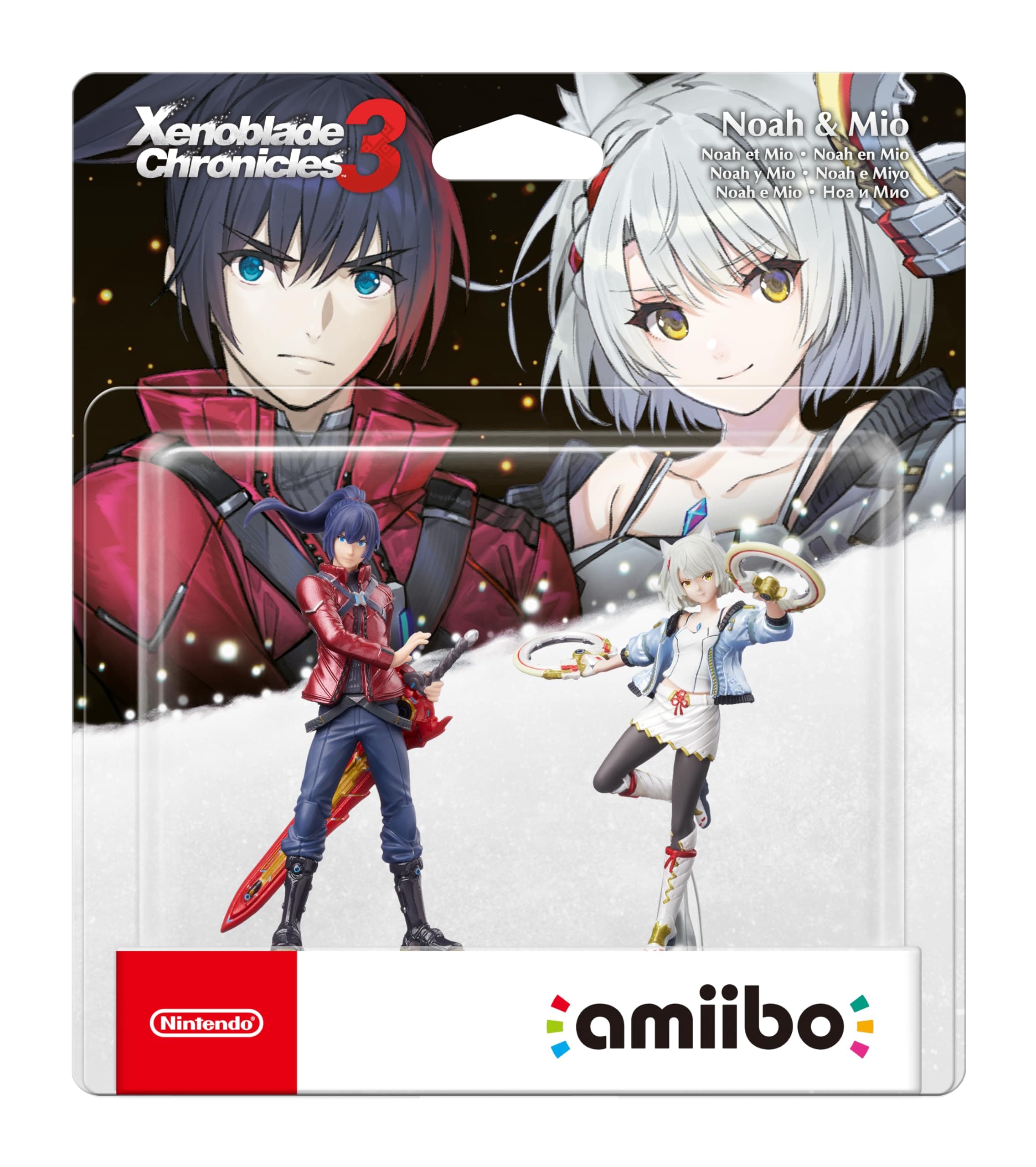 Nintendo amiibo Noah & Mio Xenoblade Chronicles 3