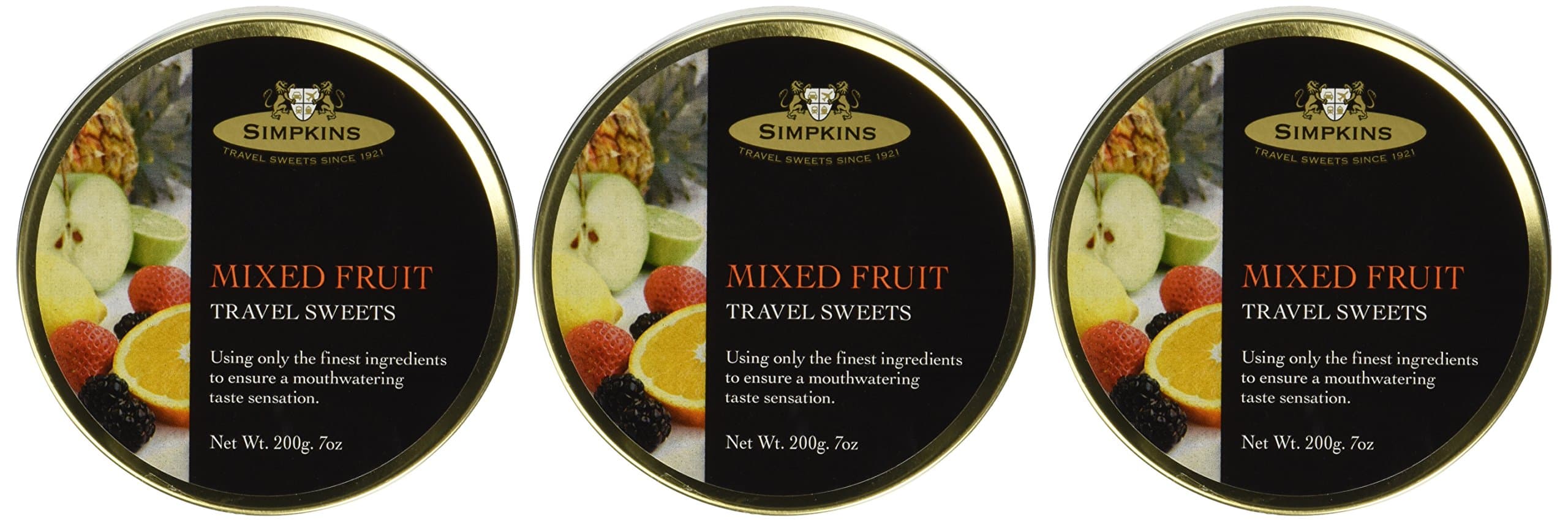 Simpkins Mixed Fruit Travel Sweets- .7 oz x 3 pack