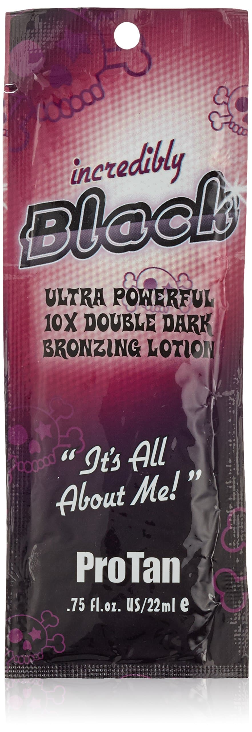Incredibly Black Ultra Powerful 10X Double Dark Bronzing Lotion Sachet 22ml