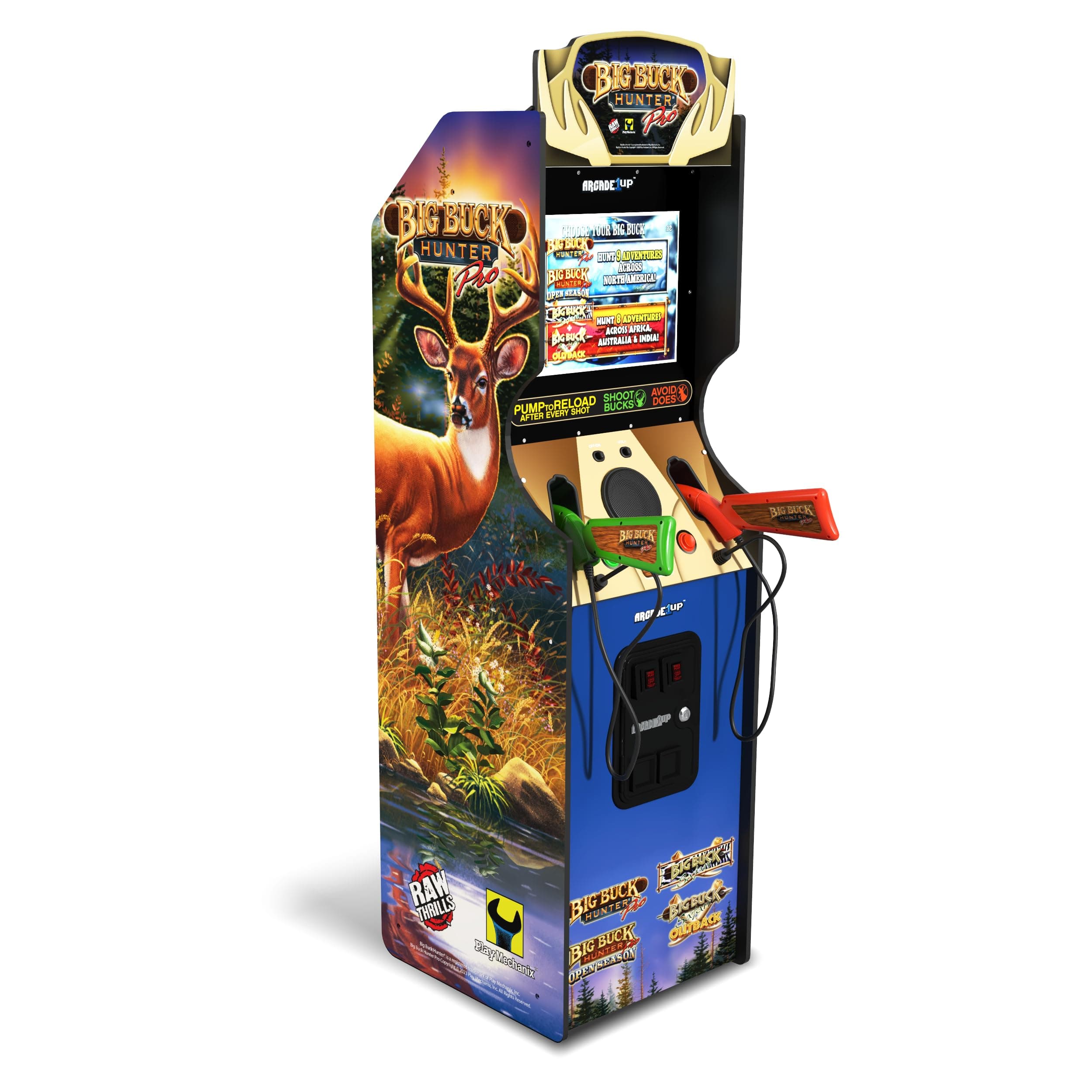 Arcade1UP Big Buck Hunter Arcade Deluxe Edition