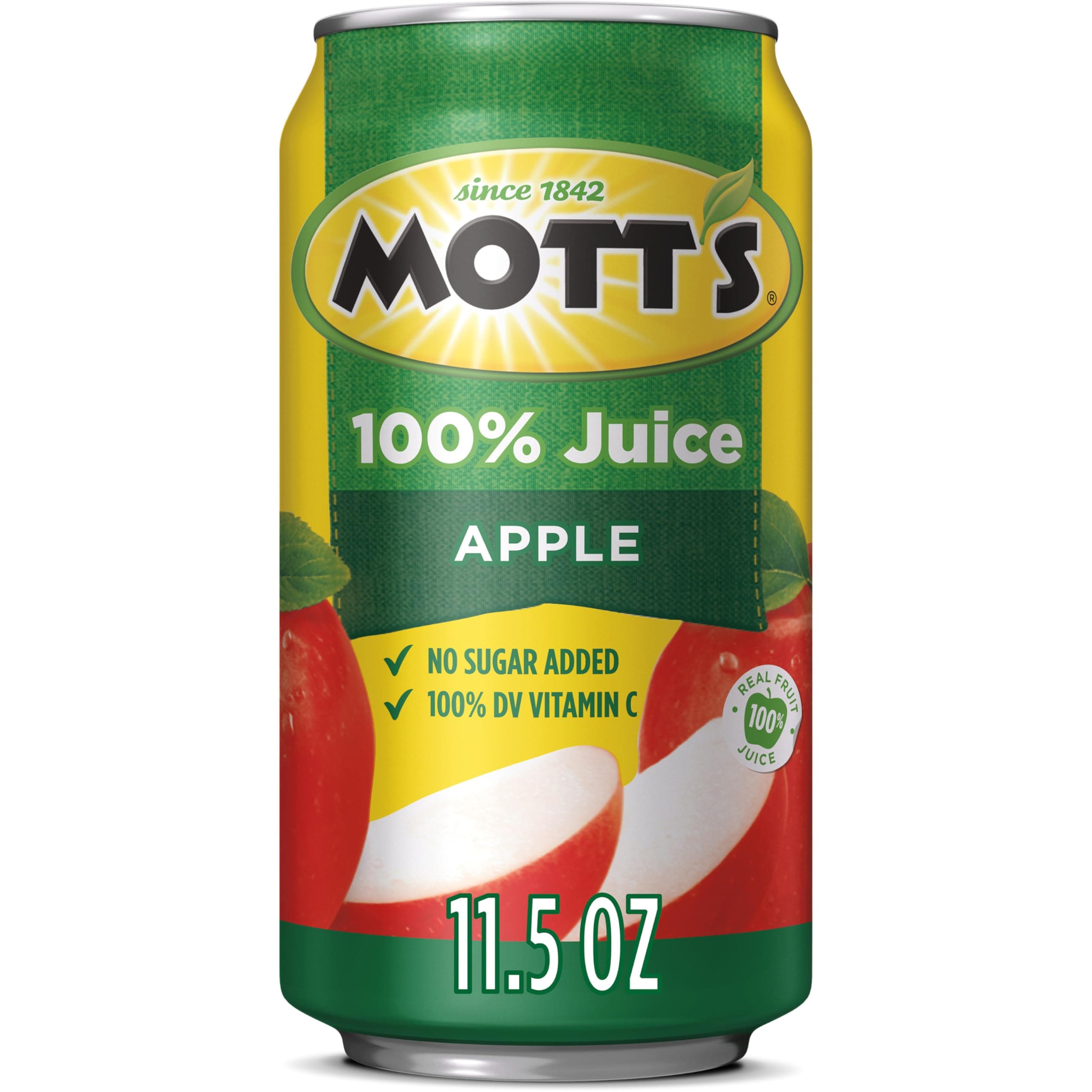 100% Original Apple Juice, 11.5 fl oz can (Pack of 24)