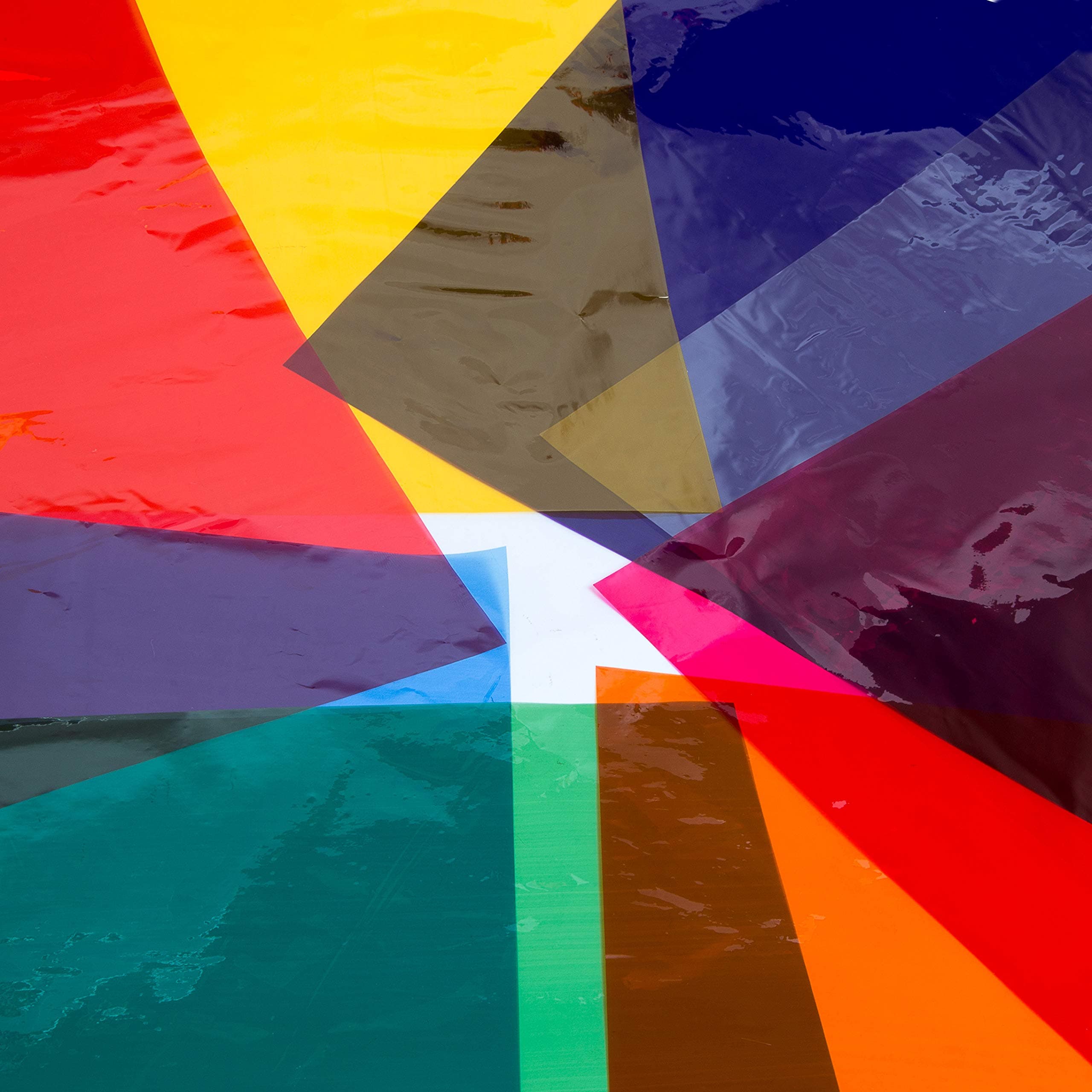 Edukit Cello Sheets 8.5 x 11.7 " 104 Pack 8 Assorted Colors, Cellophane Wrap, DIY Arts Crafts Decoration