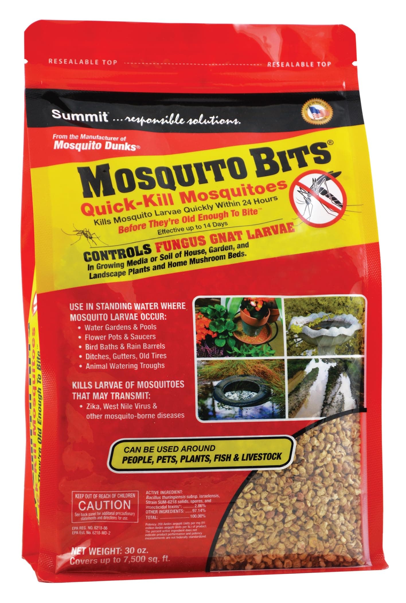 CHEMICAL CO 117-6 30OZ Mosquito Bits