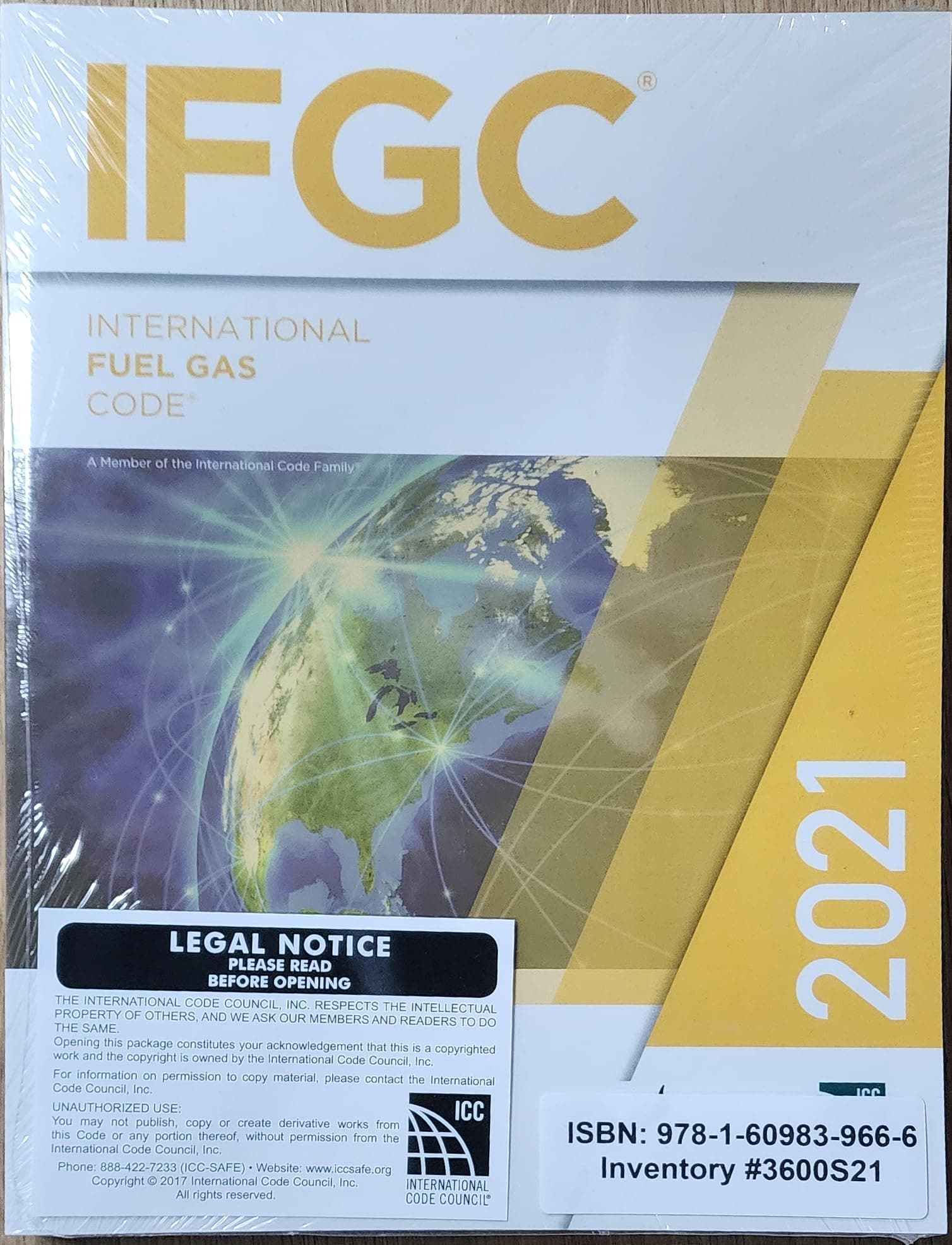 2021 International Fuel Gas Code (International Code Council Series)
