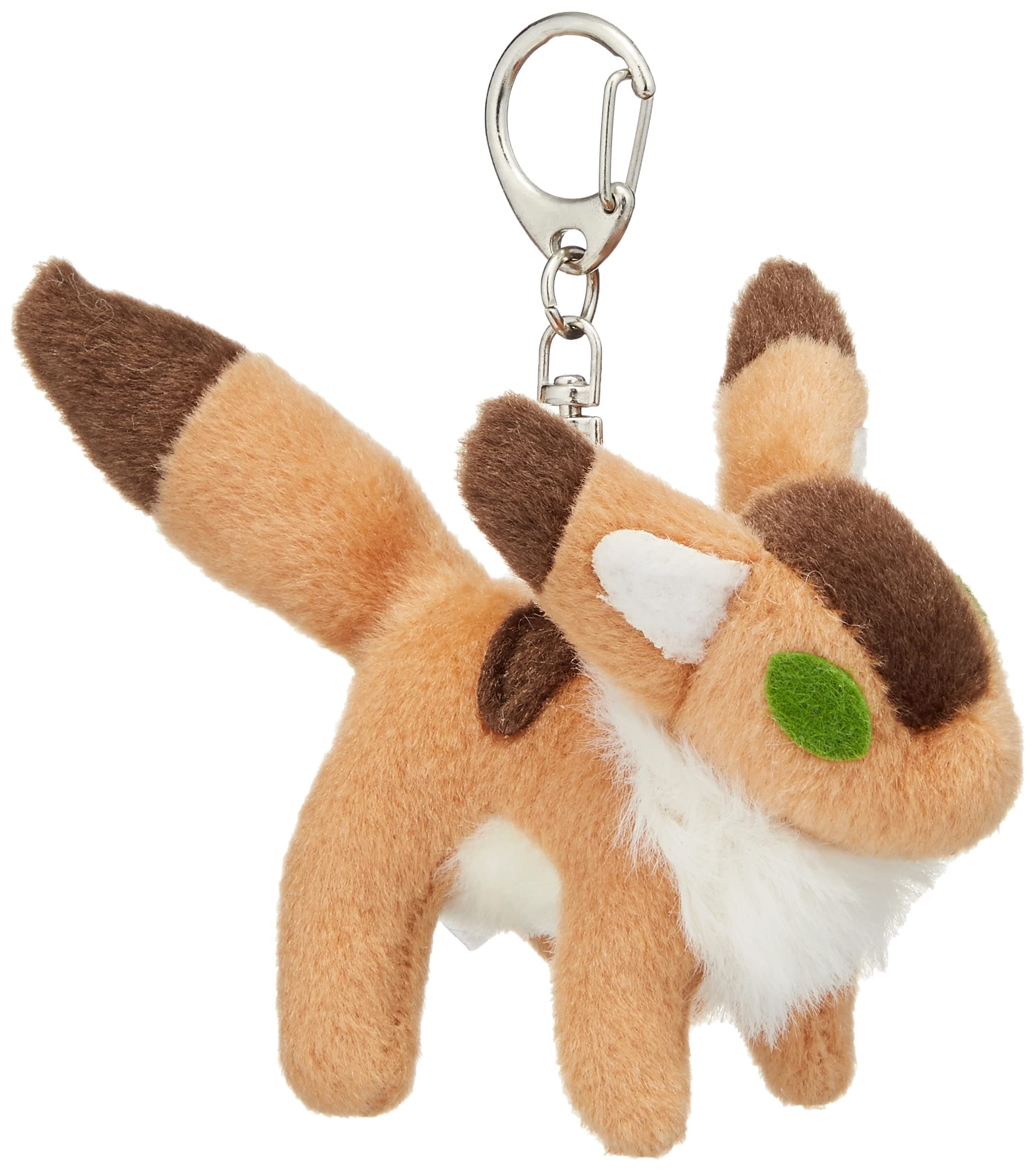 Studio Ghibli Fox squirrel soft plush toy key ring