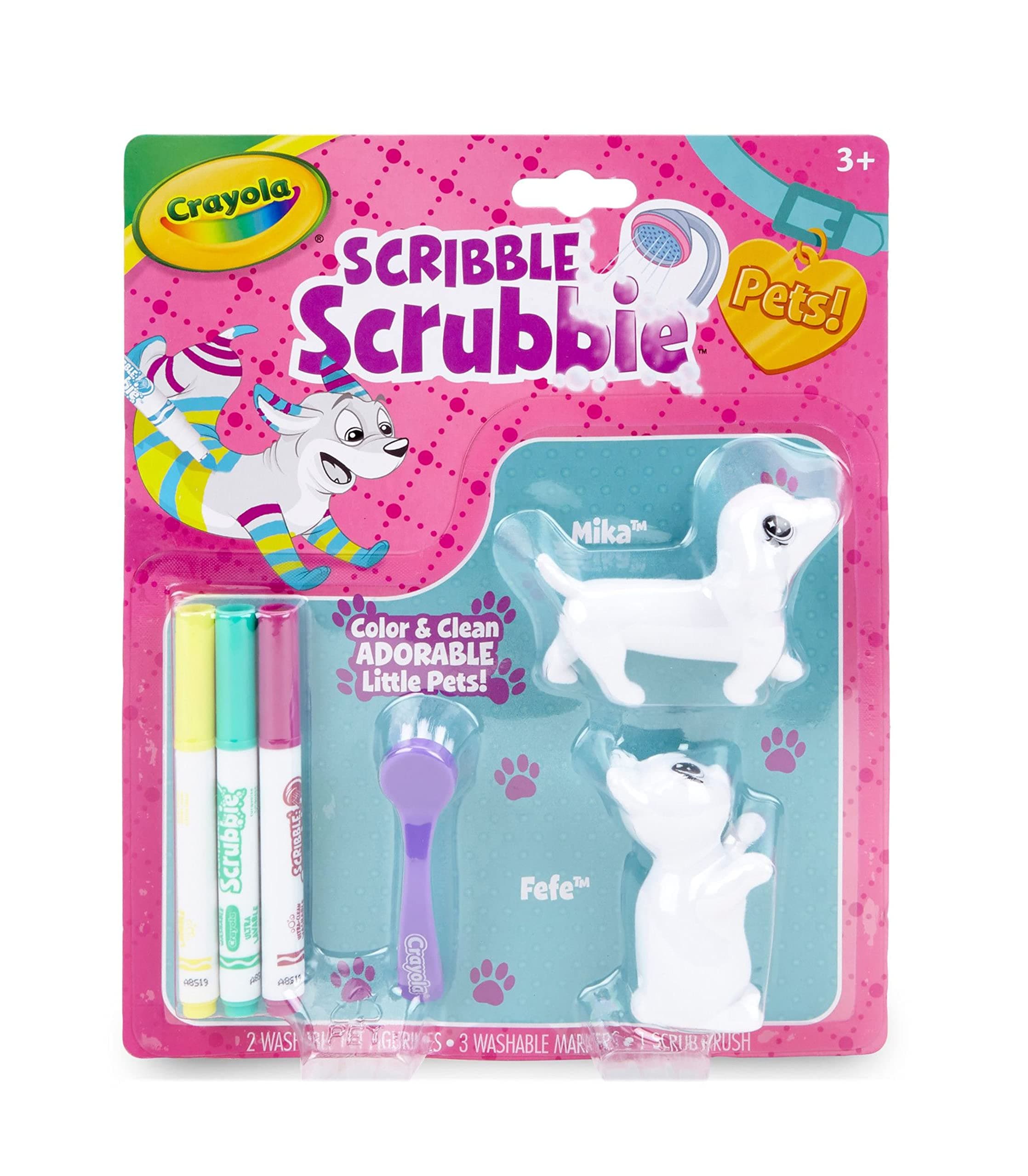 Crayola Scribble Scrubbie Pets, Dog & Cat