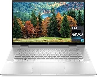HP Envy x360 15 Convertible 2-in-1 PC, 12th Gen Intel Core i5-1240P, 12 GB Computer Memory, 512 GB SSD, Full HD IPS Touchscreen Laptop, Windows 11 Home, Wi-Fi, Bluetooth, Webcam (15-es2023nr, 2022)