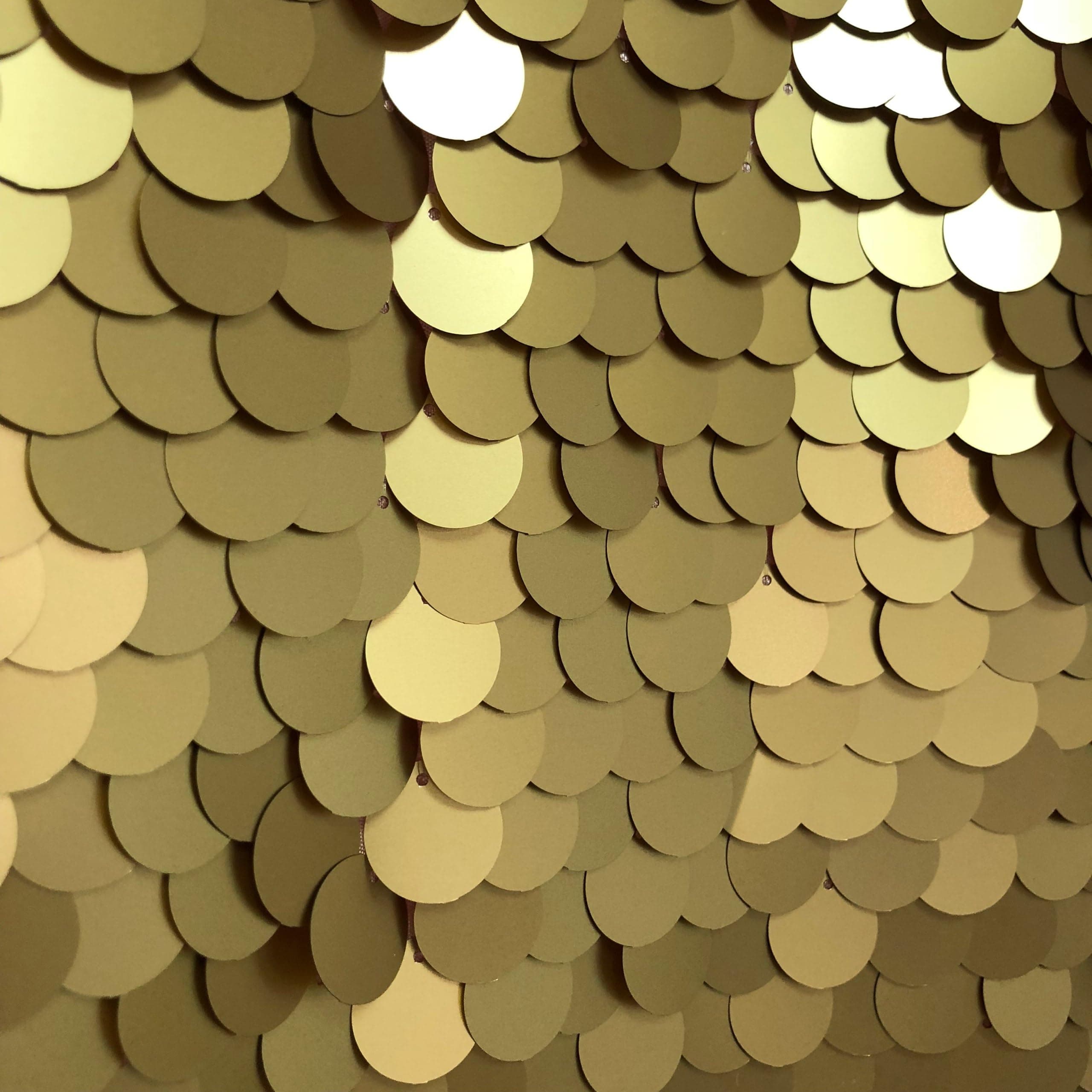 RBA Sequin Photo Booth Backdrop (Merry Gold)