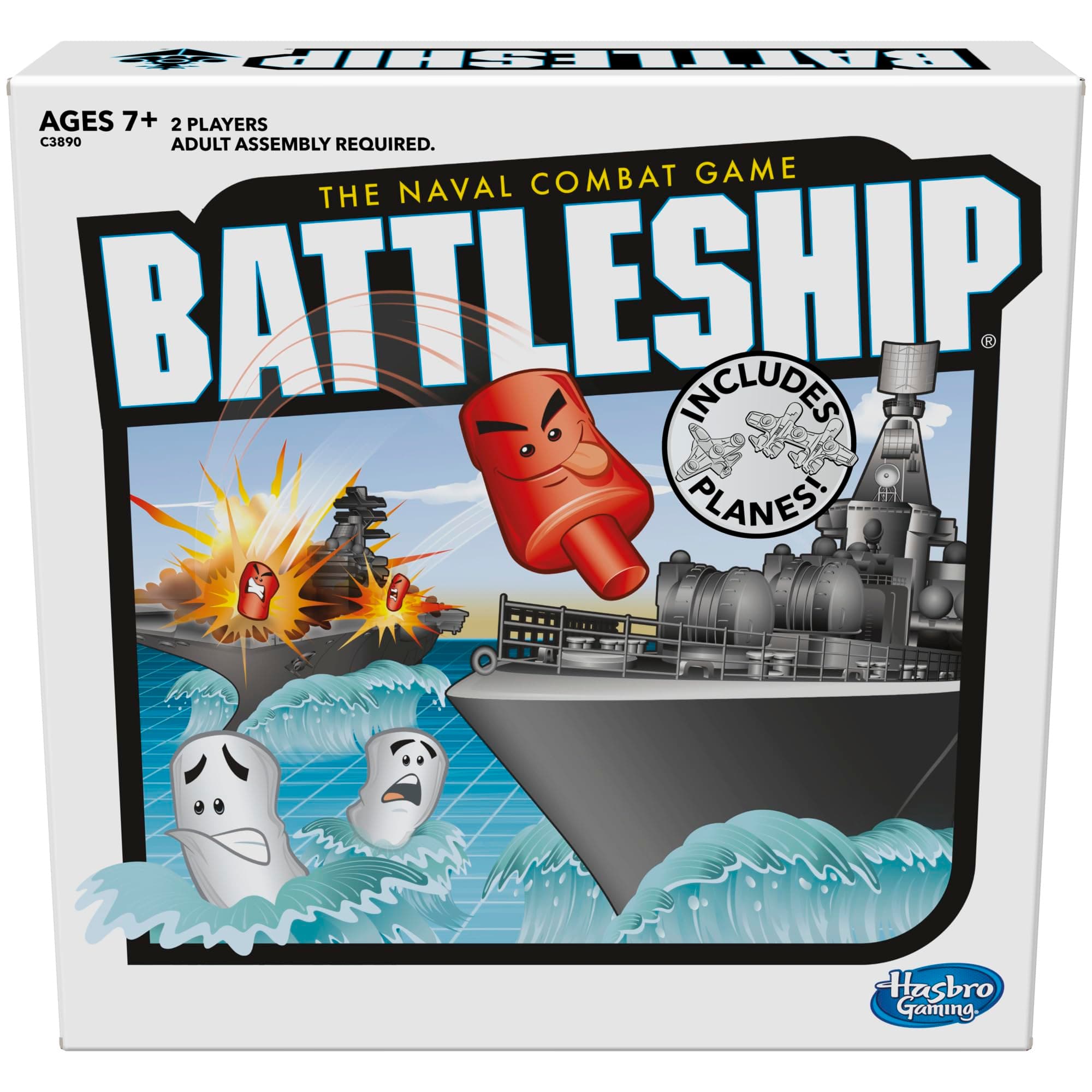 Hasbro Gaming Battleship with Planes Strategy Board Game for Ages 7 and Up (Amazon Exclusive)