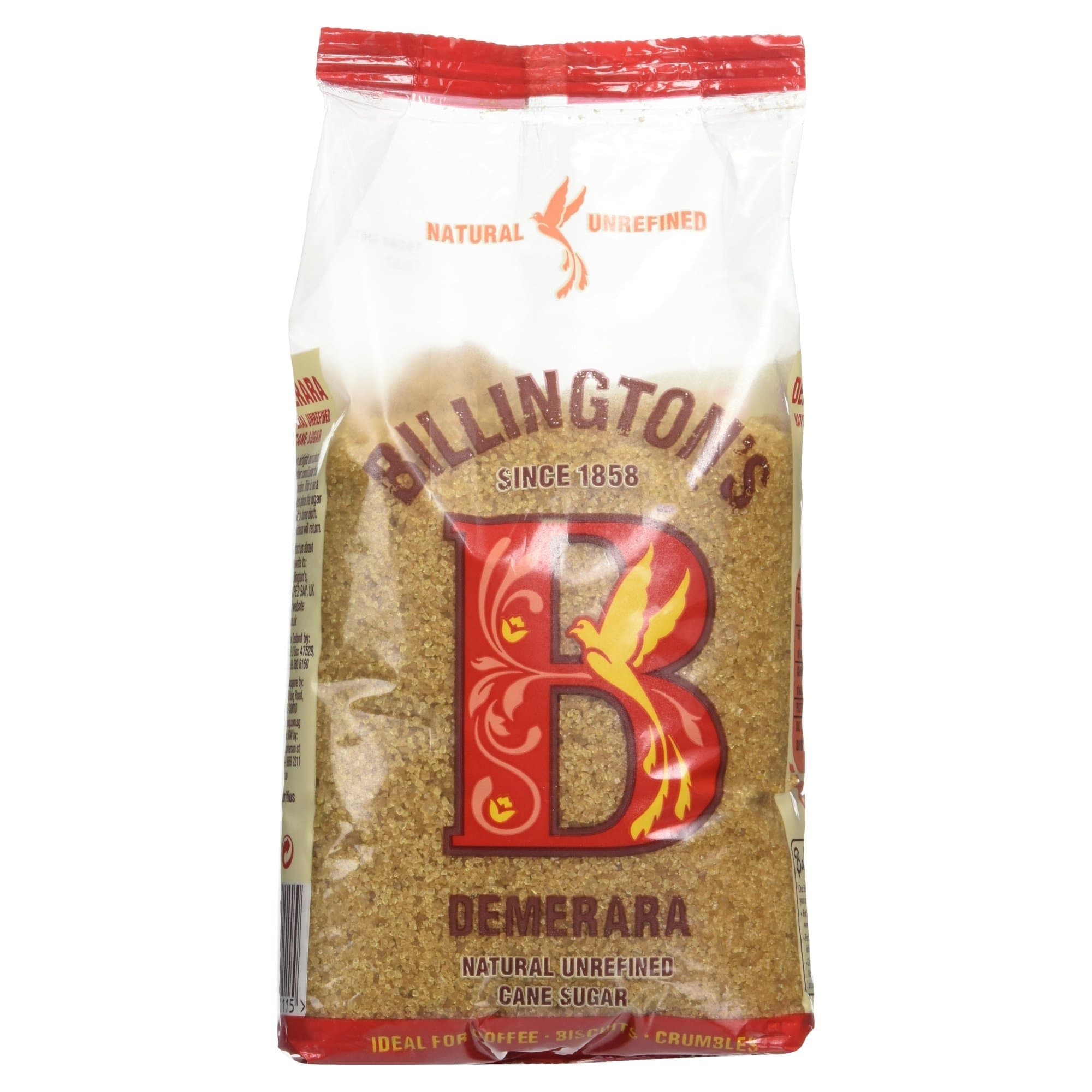 Billington's Demerara Unrefined Cane Sugar, 500g