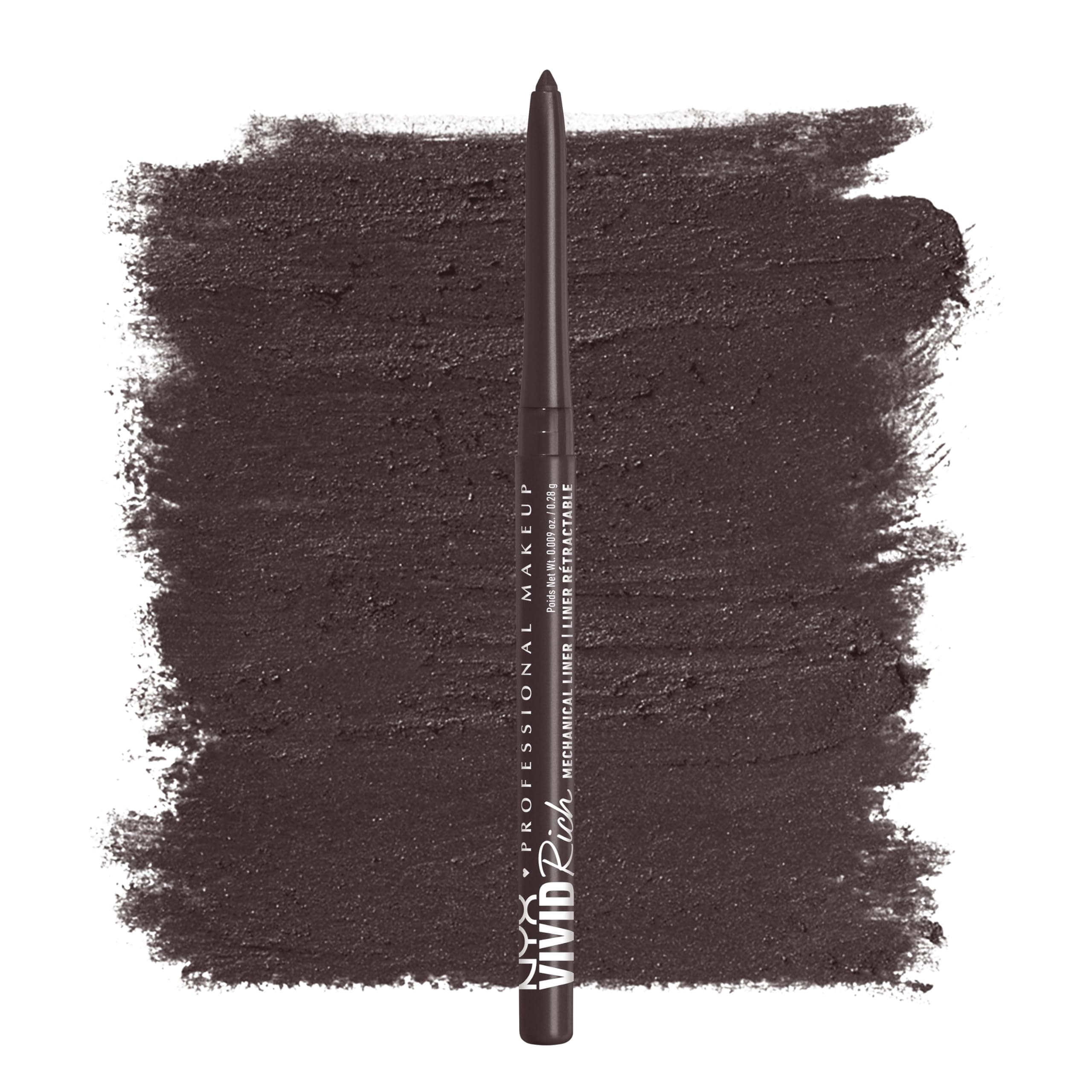 NYX PROFESSIONAL MAKEUP Retractable Eye Liner, Brown 04