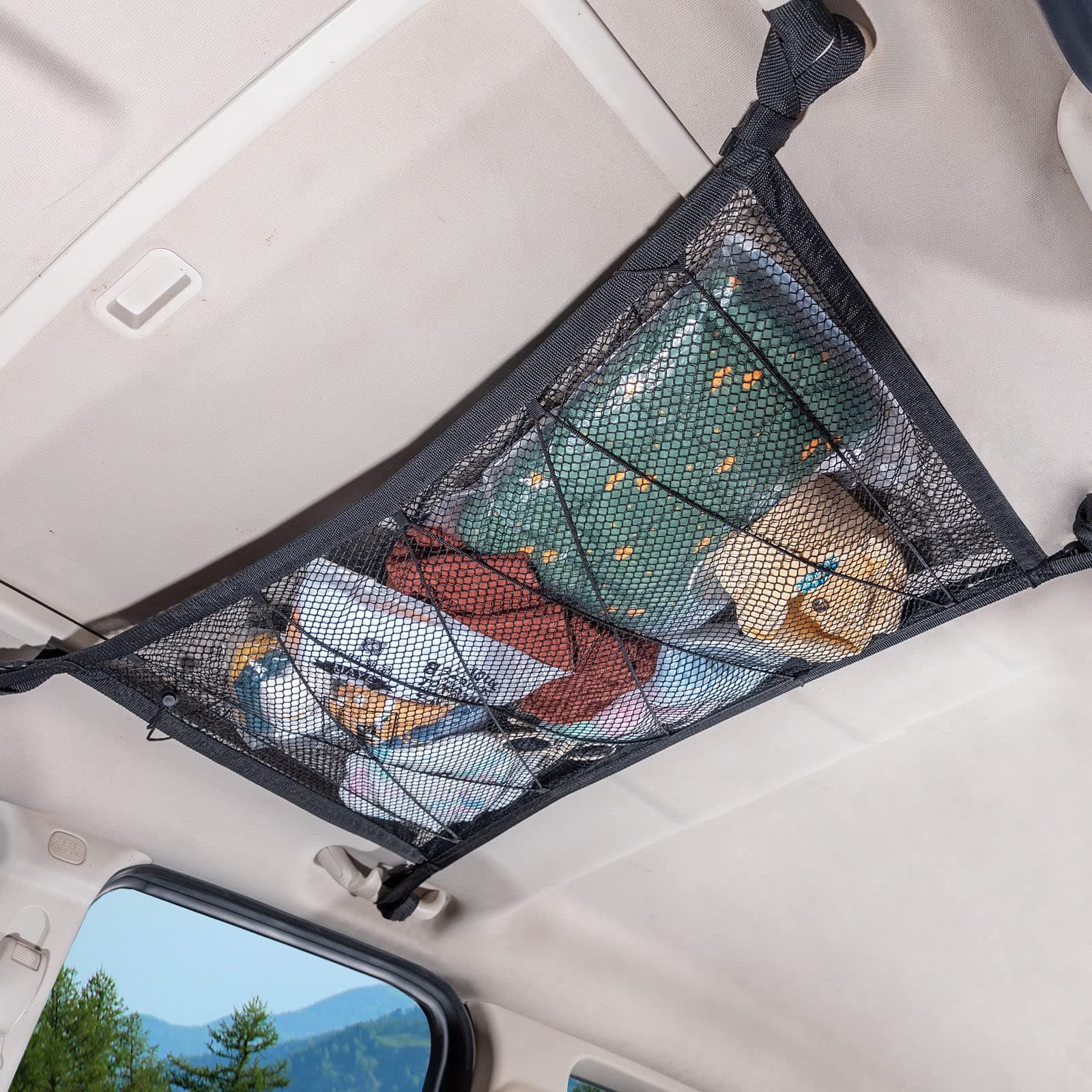 Car Ceiling Cargo Net Pocket