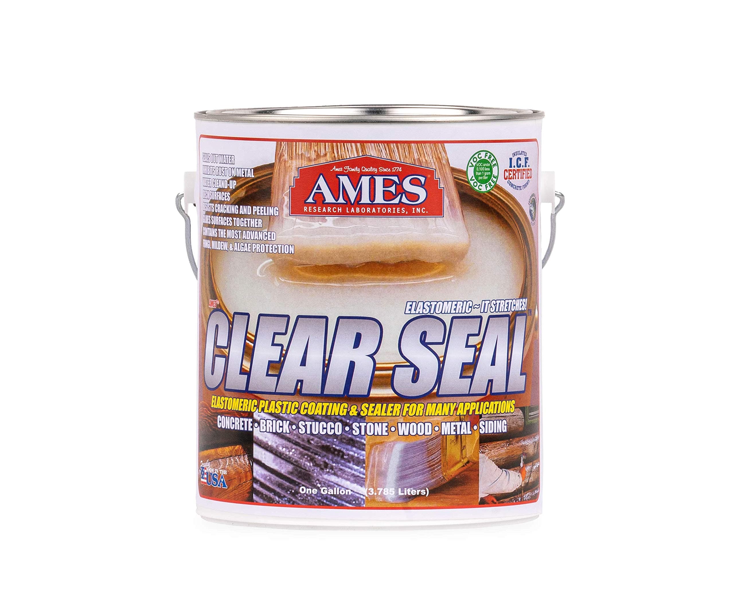 Ames CS1 1 Gallon Clear Seal Elastomeric Coating