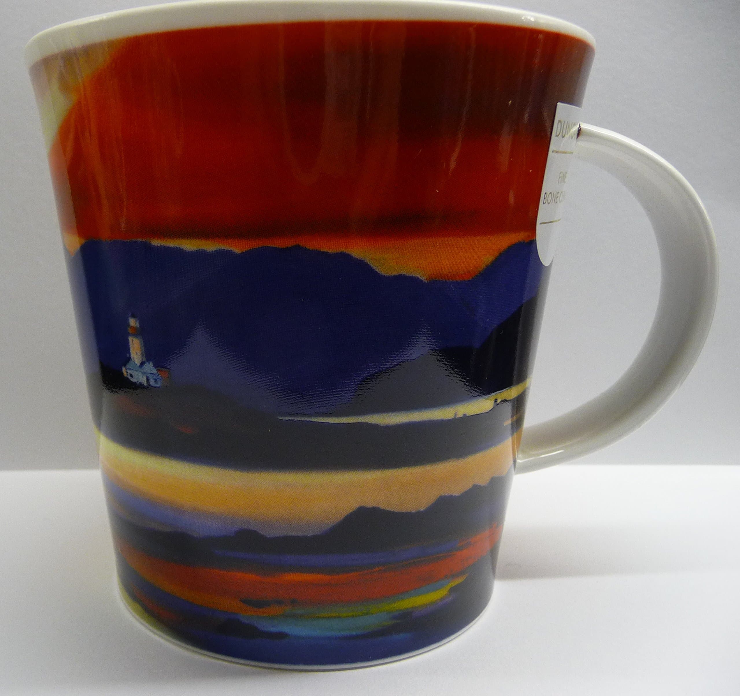 Dunoon Cairngorm Red Skies Lighthouse Mug