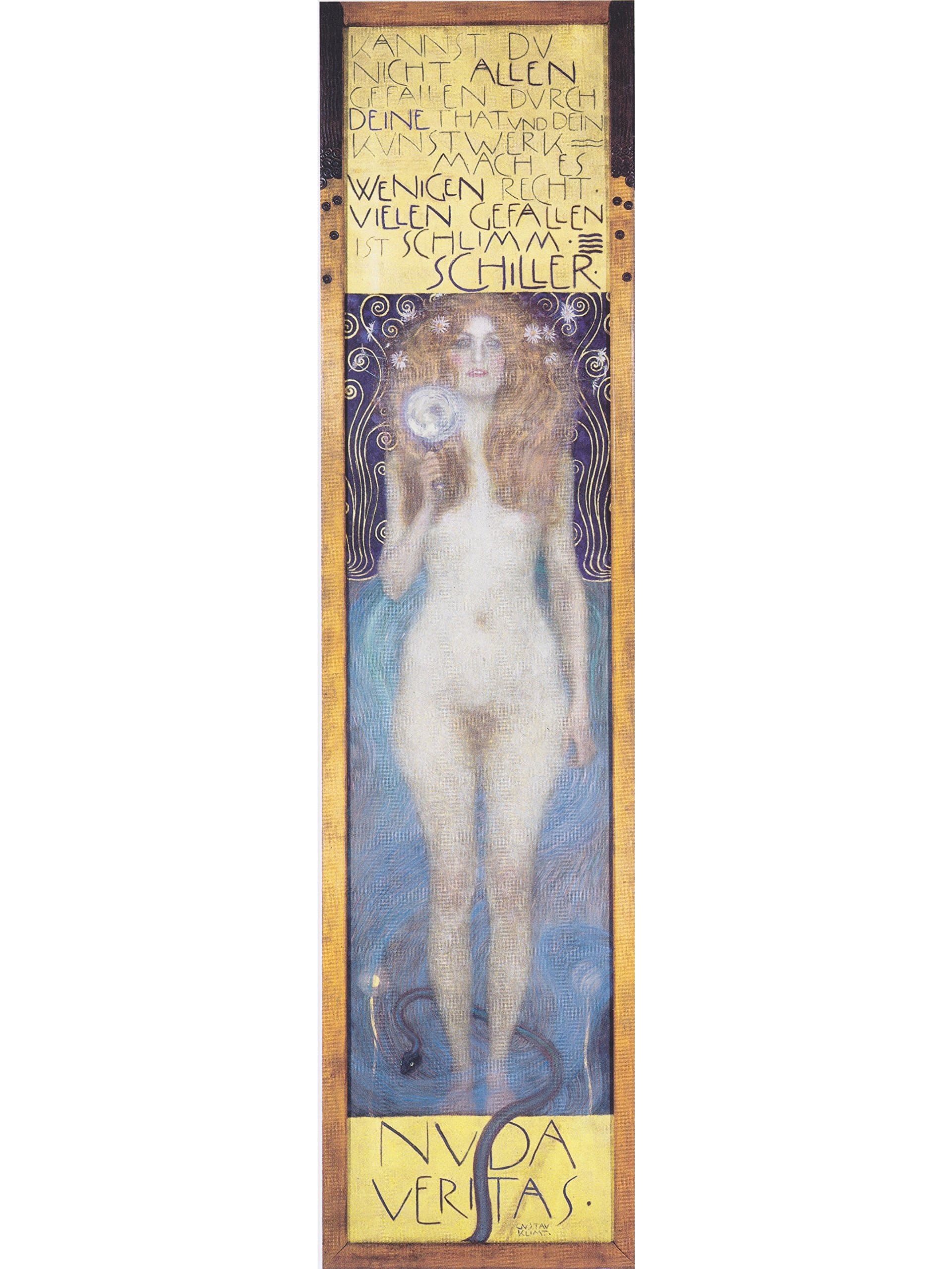 Nuda Veritas by Gustav Klimt