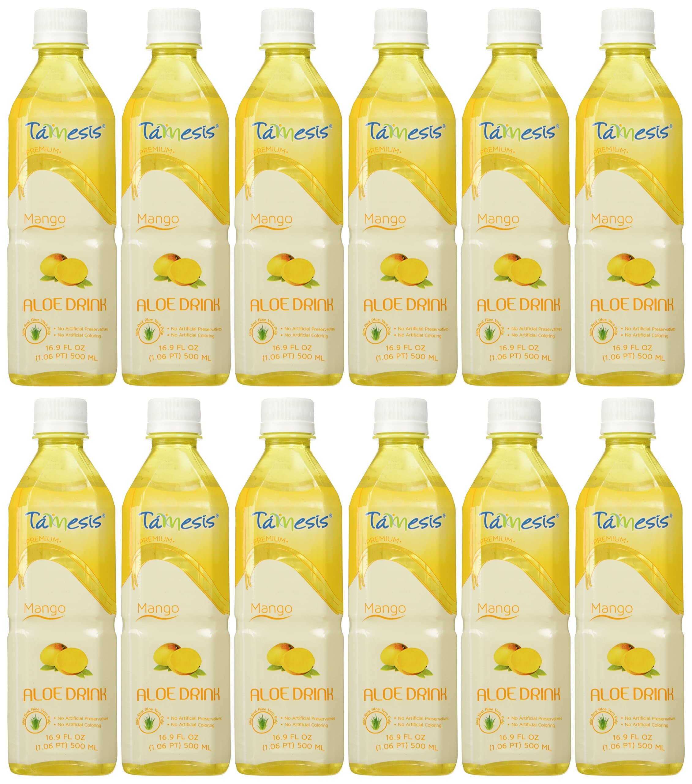 Tamesis Mango Aloe Drink (12 Bottles Per Pack)