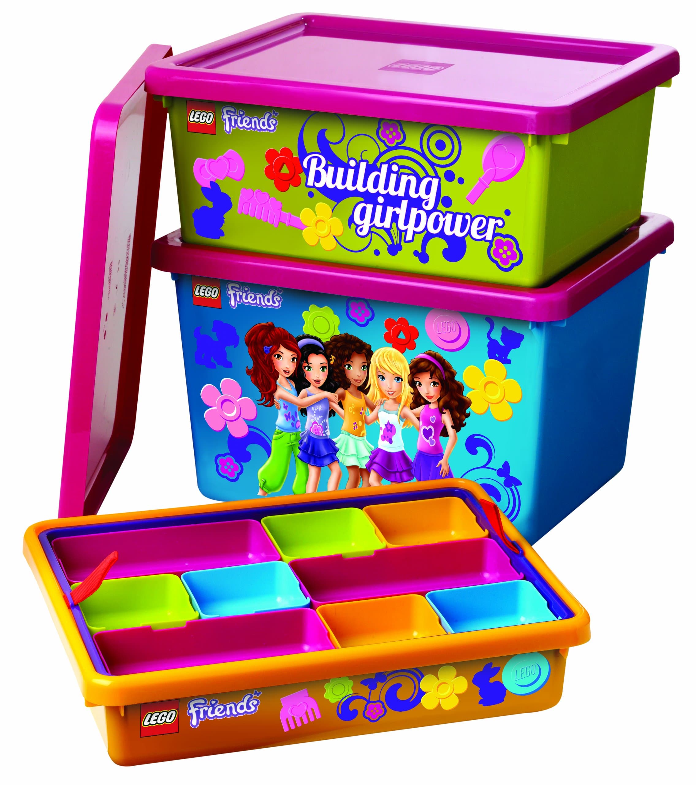 LEGO Friends Sorting System for Storage, Lime Green