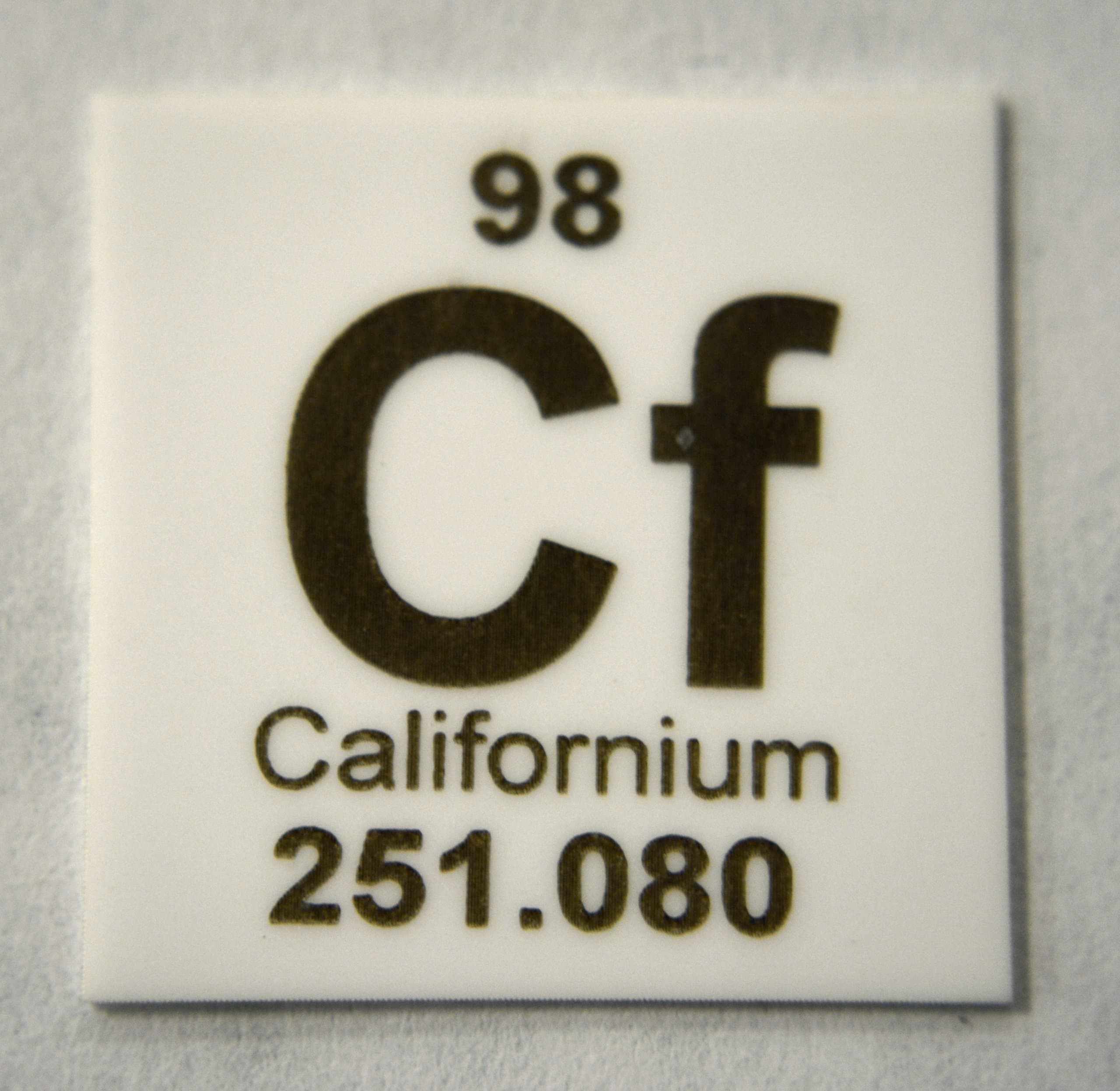 "Californium" 1" x 1" Elemental Ceramic Column Scoring Wafer