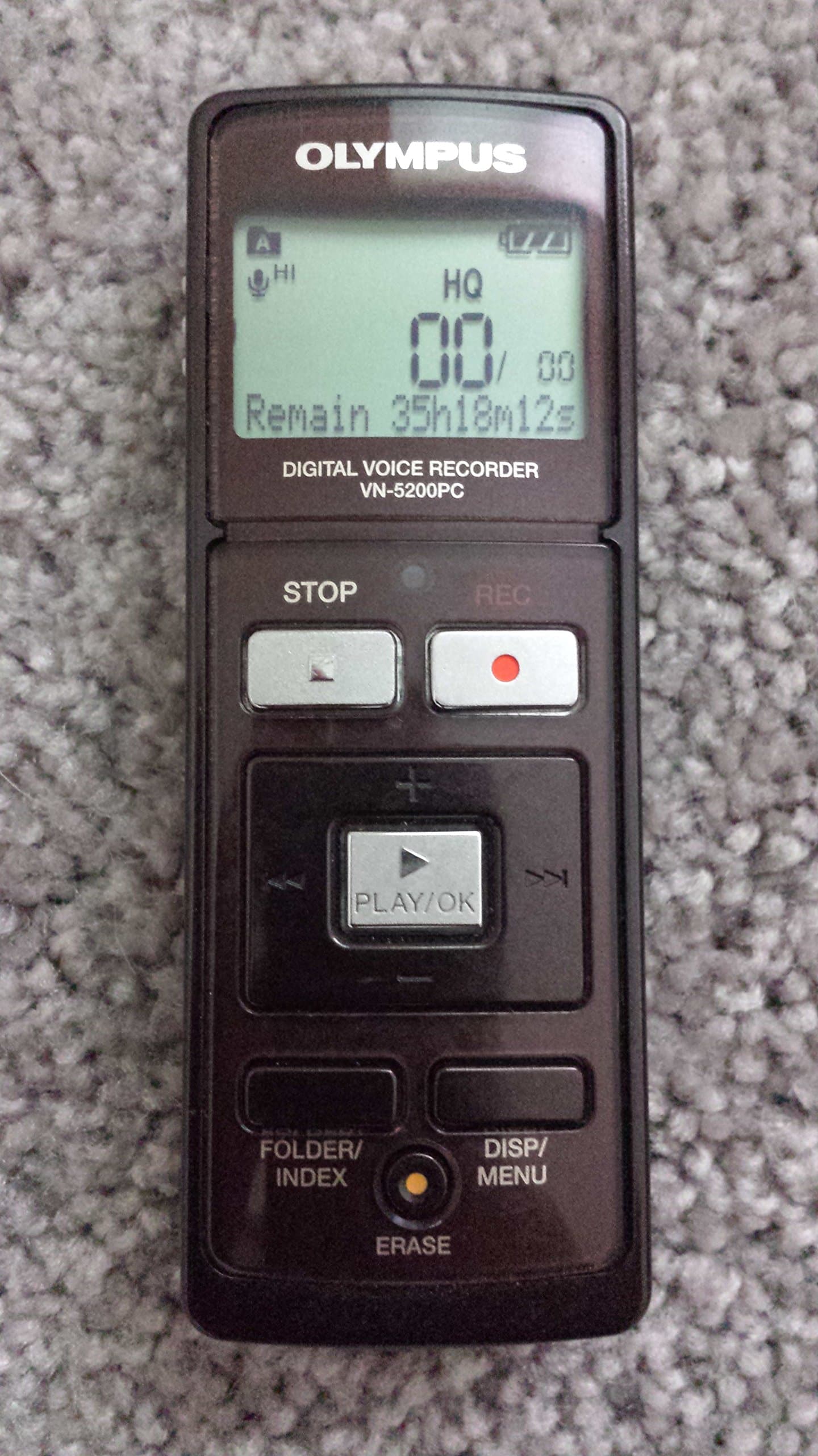 Olympus VN-5200PC Digital Voice Recorder