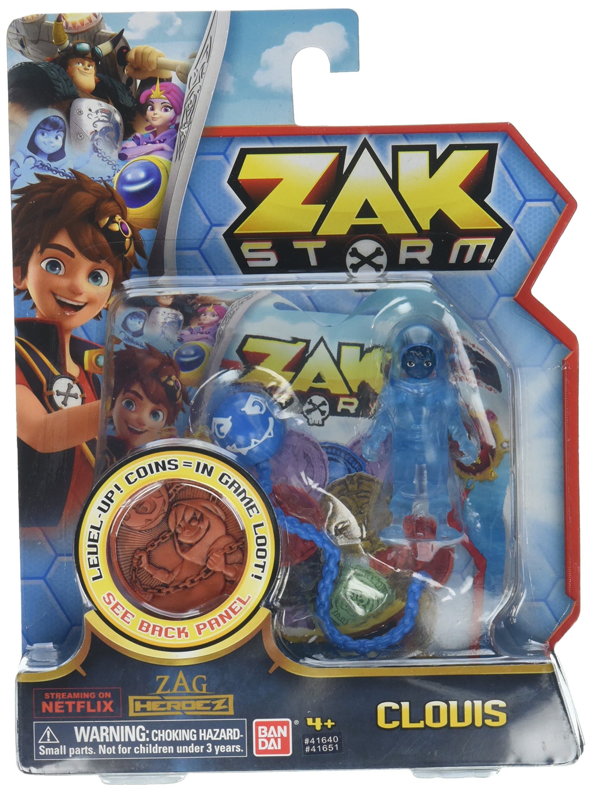 Zak Storm Clovis 3-inch Scale Action Figure with Blind Bag