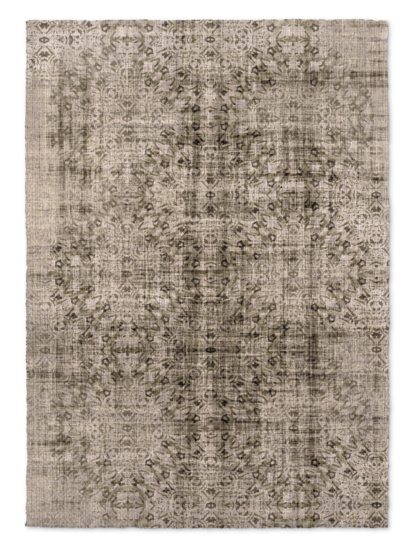 KAVKA DESIGNS Medallion Neutral Area Rug